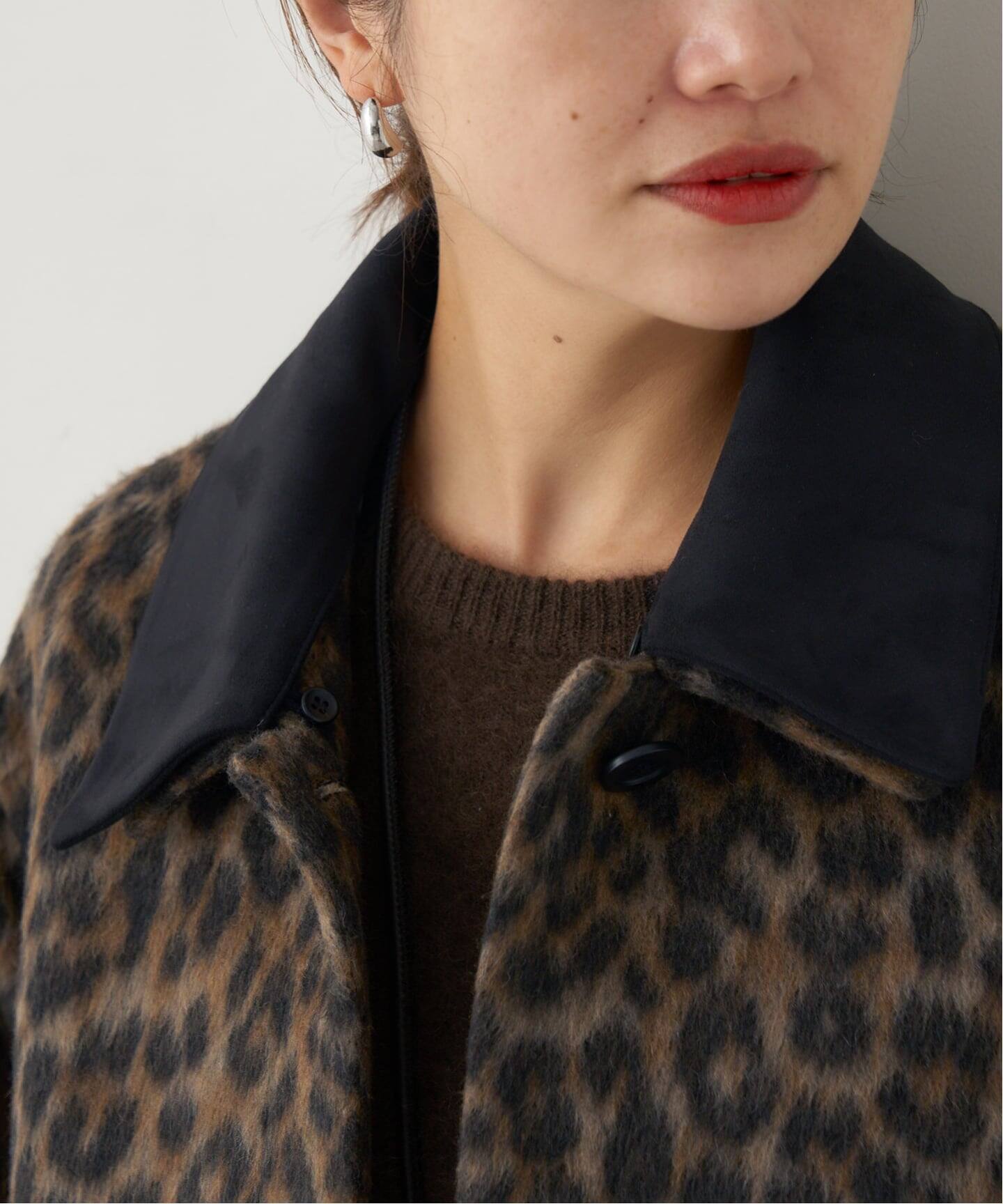 【新品・タグ付き・完売品】Bellandi レオパードコート　2WAY 付け襟 JOURNAL STANDARD（ジャーナルスタンダード） コート アウター