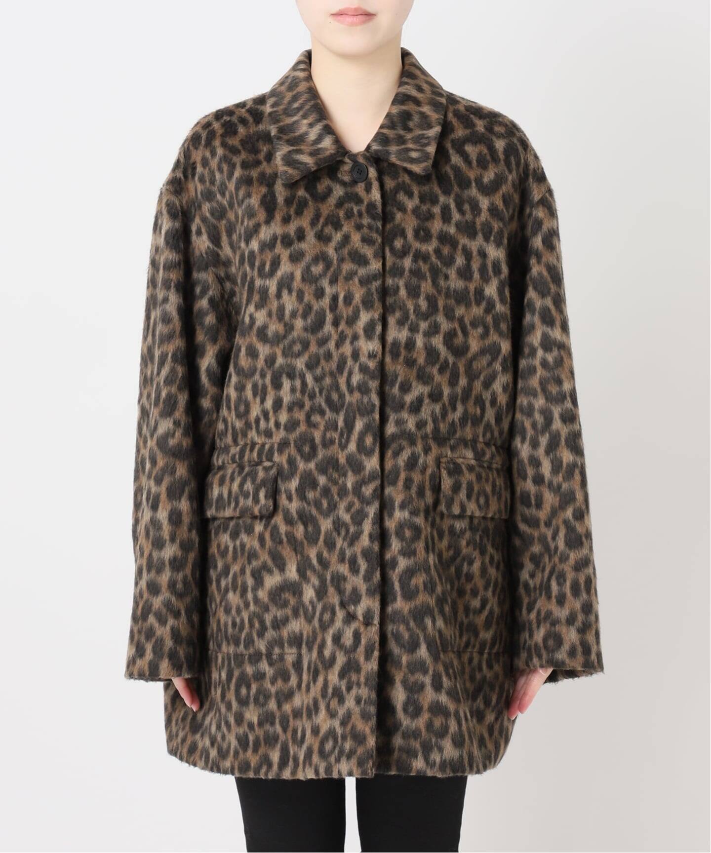 【新品・タグ付き・完売品】Bellandi レオパードコート　2WAY 付け襟 JOURNAL STANDARD（ジャーナルスタンダード） コート アウター