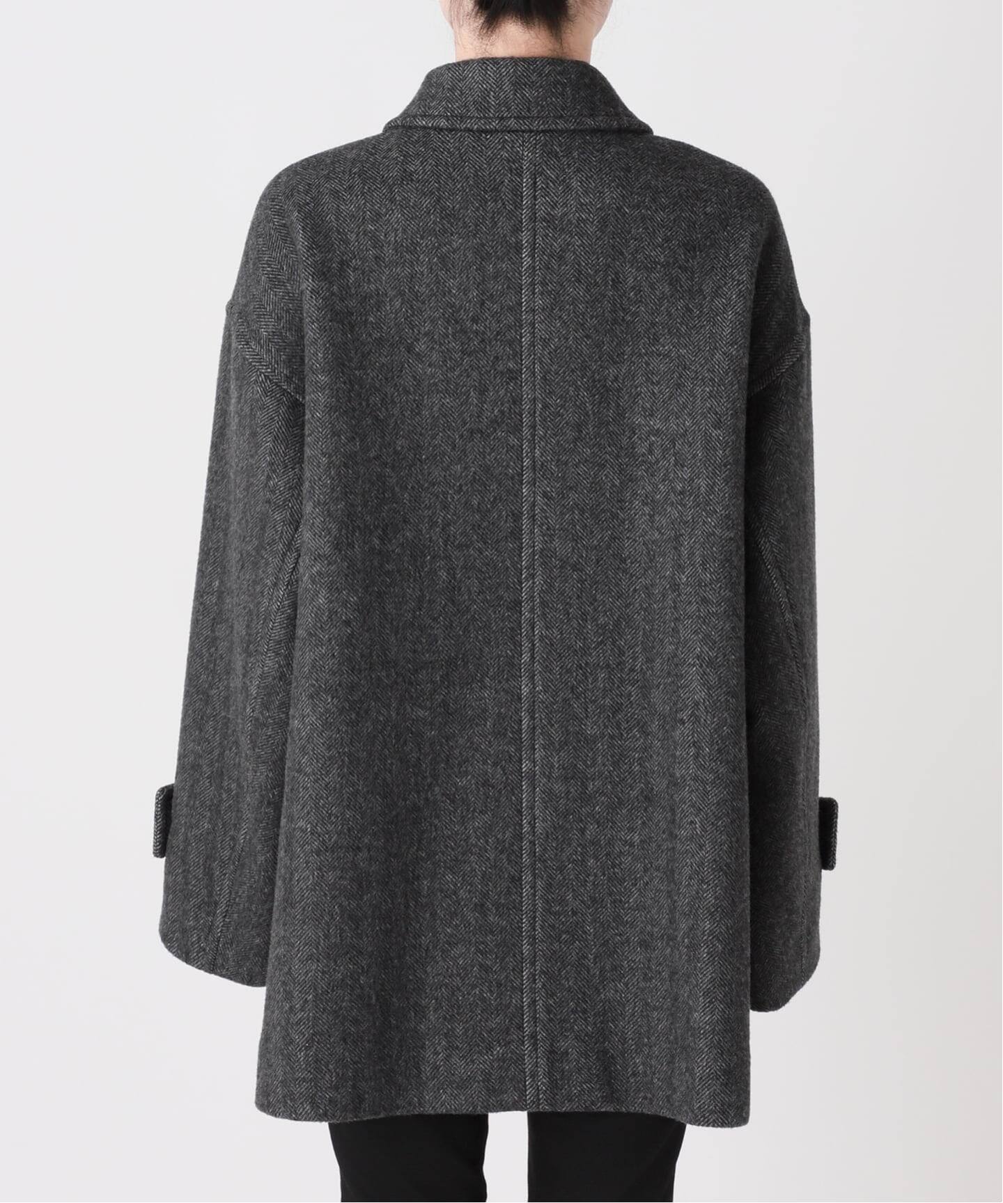 JOURNAL STANDARD ヘリンボンデザインワイドコート JOURNAL STANDARD（ジャーナルスタンダード）の「AWヘリンボン