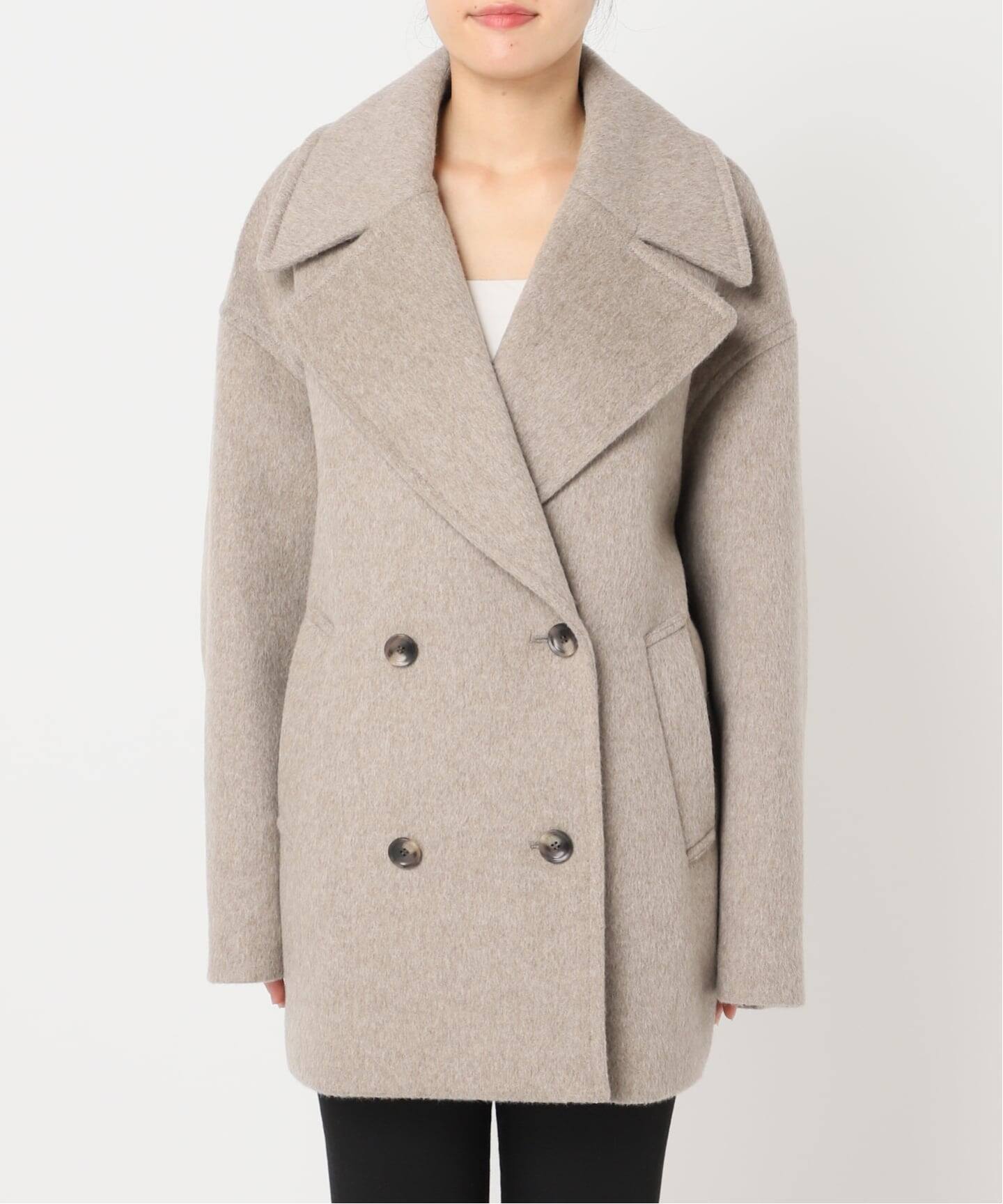 ウールアンゴラビックテーラーコート（その他ブルゾン／アウター