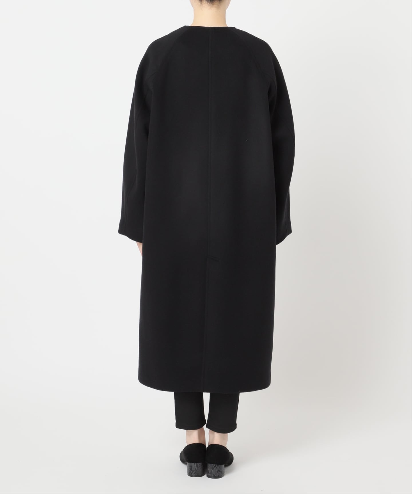 追加》スーパー140ビーバーノーカラーコート（ノーカラーコート