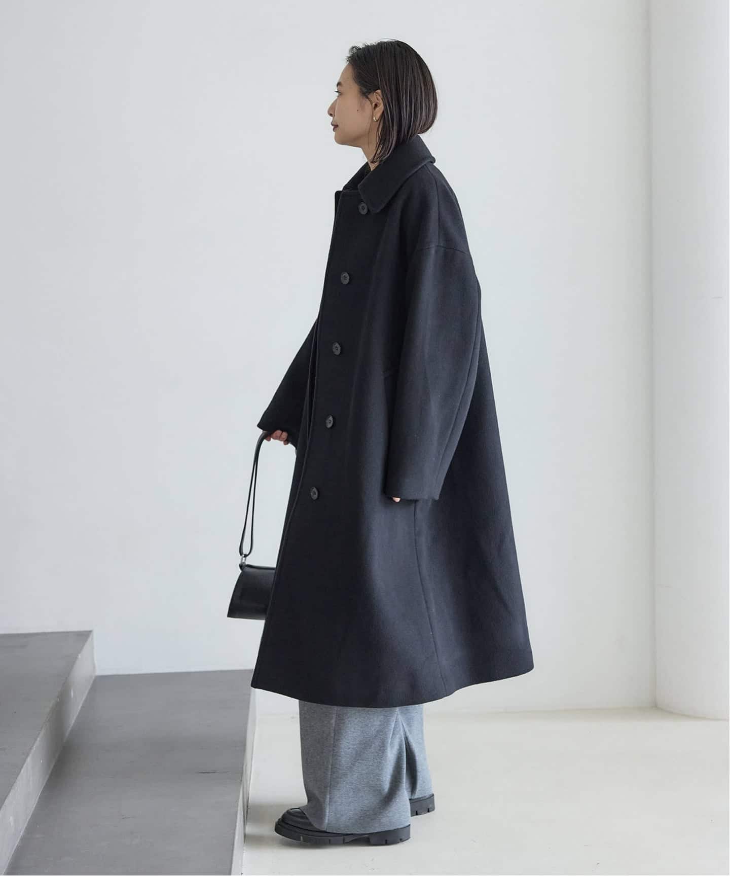 スーパー140ハイネックテントコート JOURNAL STANDARD JOURNAL STANDARD “SUPER140” Series SNAP｜JOURNAL STANDARD