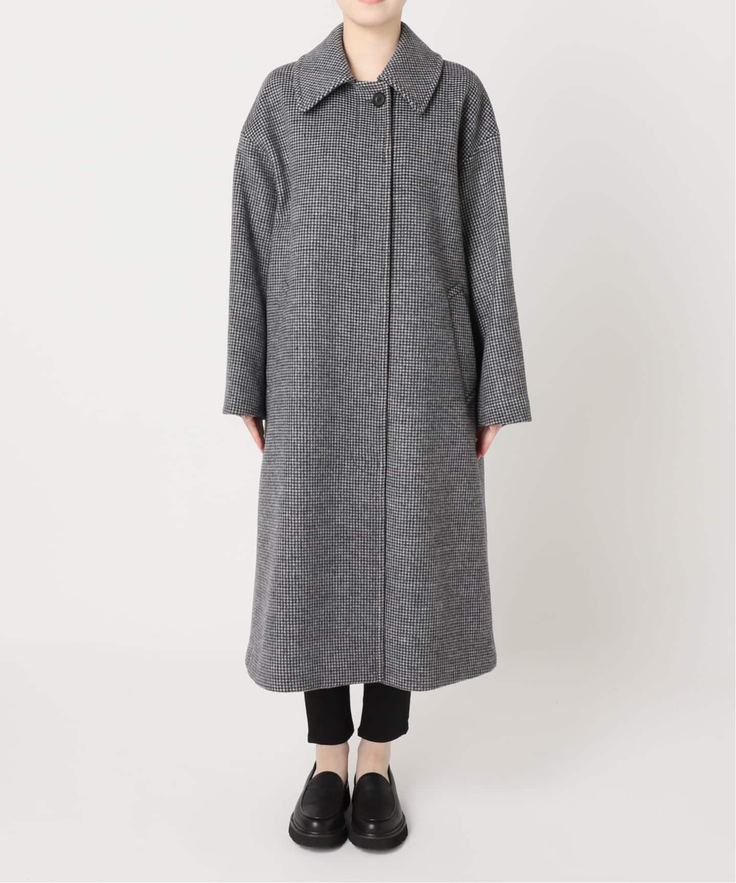 JOURNAL STANDARD　スーパー140　ウールコート JOURNAL STANDARD ノーカラーコート コート スーパー140ビーバー