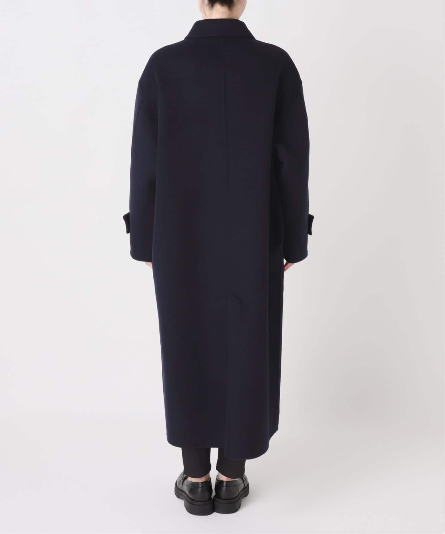 ヤクウールリバーバルカラーコート（ステンカラーコート）｜JOURNAL