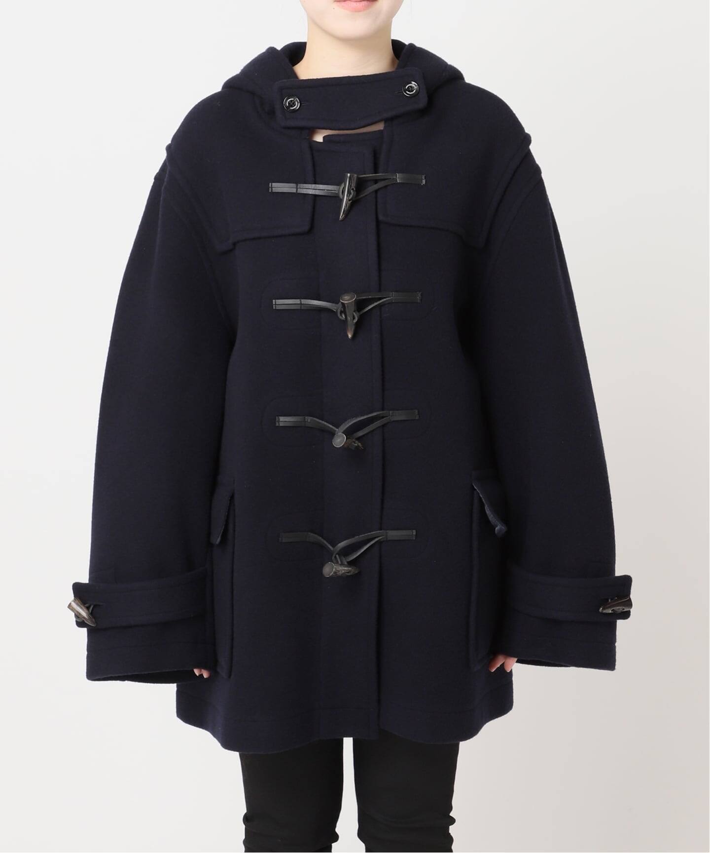 ジャーナルスタンダード×モンゴメリーダッフルコートブラックサイズ40未使用 追加》別注【MONTGOMERY/モンゴメリー】Alton for JS（ダッフル