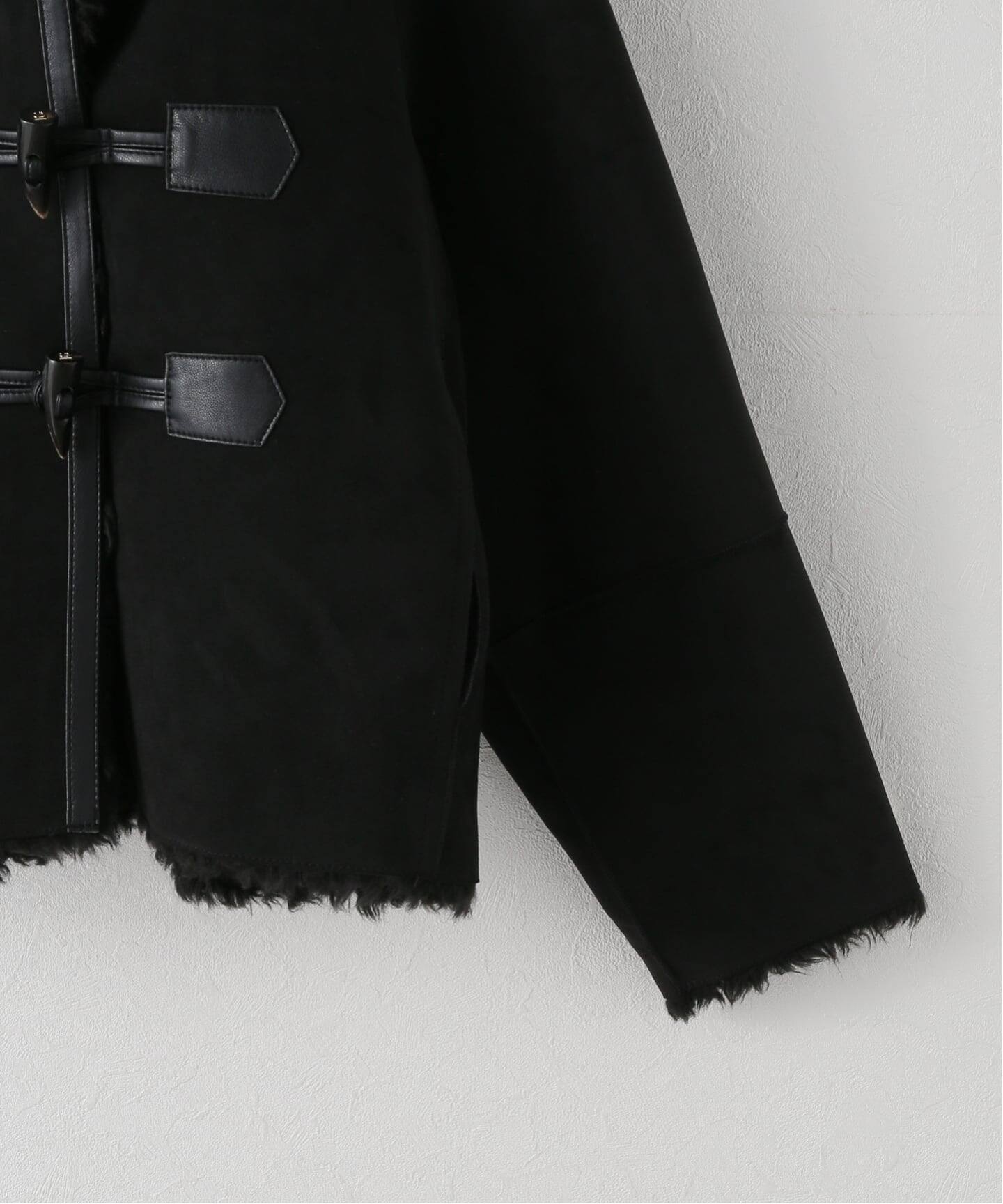 LOW CLASSIC/ロウ・クラシック】REVERSIBLE DUFFLE SHORT COAT