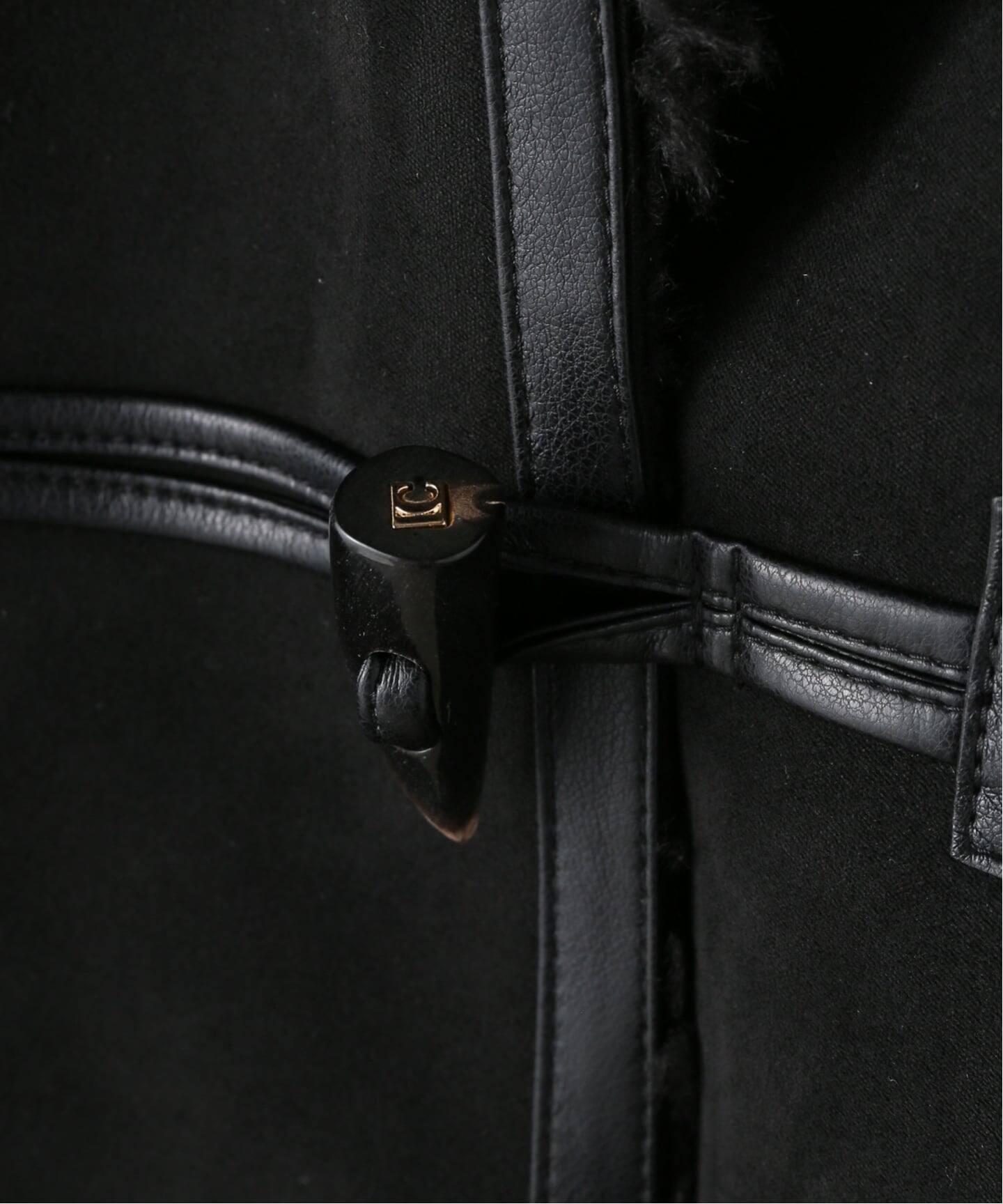 LOW CLASSIC/ロウ・クラシック】REVERSIBLE DUFFLE SHORT COAT 