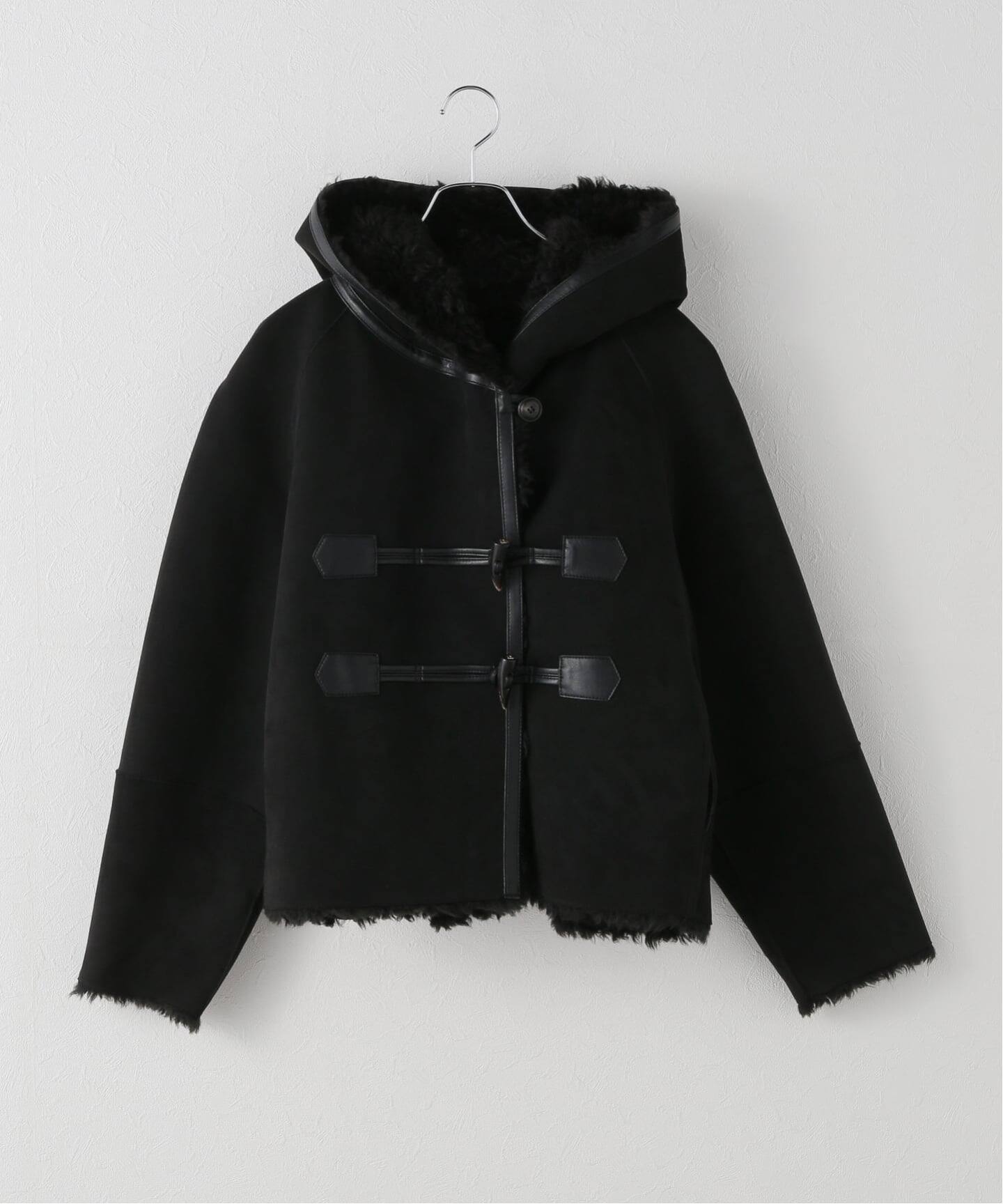 LOW CLASSIC/ロウ・クラシック】REVERSIBLE DUFFLE SHORT COAT 