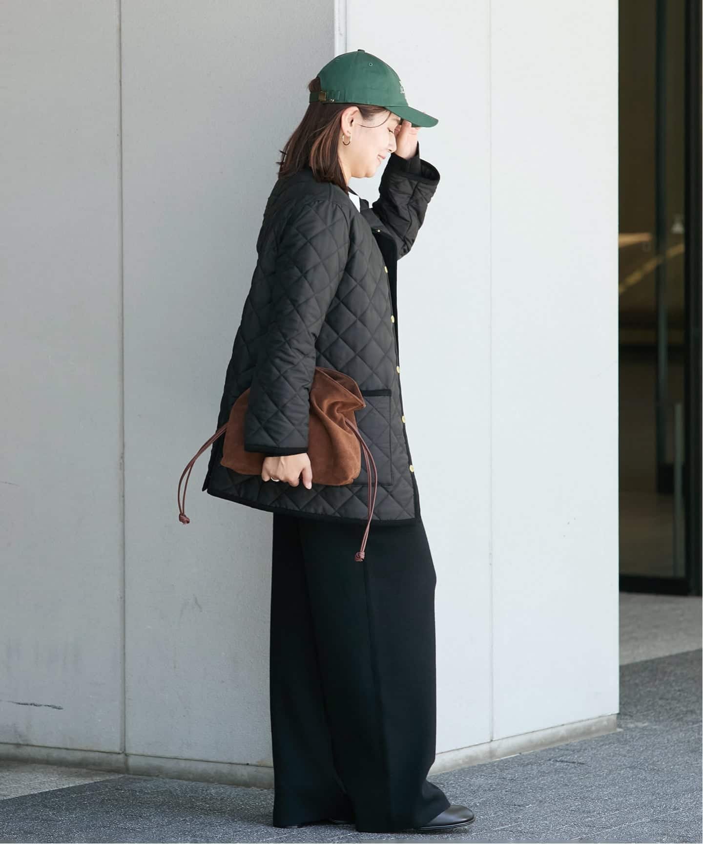 TRADITIONAL WEATHERWEAR】ARKLEY A LINE MIDDLE（中綿・キルティング