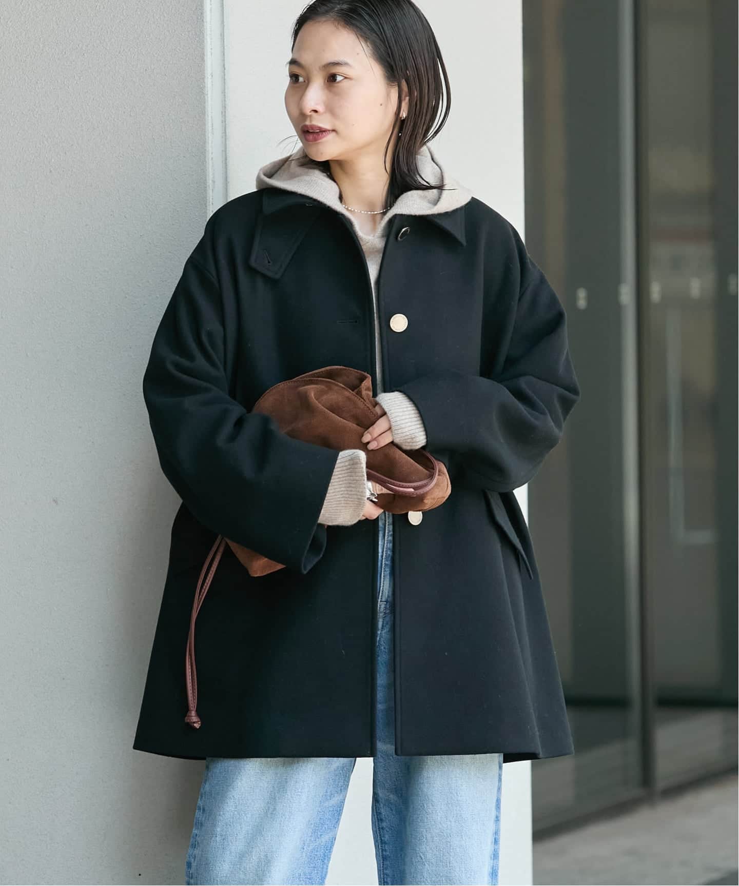 別注【TRADITIONAL WEATHERWEAR】LINTON JS MIDDLE（ステンカラー