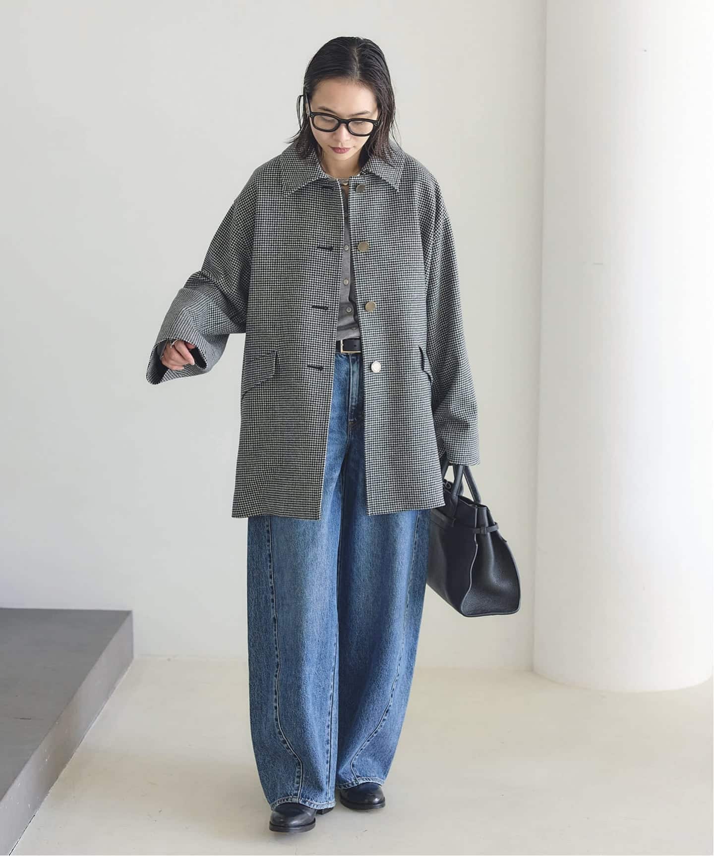 別注【TRADITIONAL WEATHERWEAR】LINTON JS MIDDLE CHECK（ステン