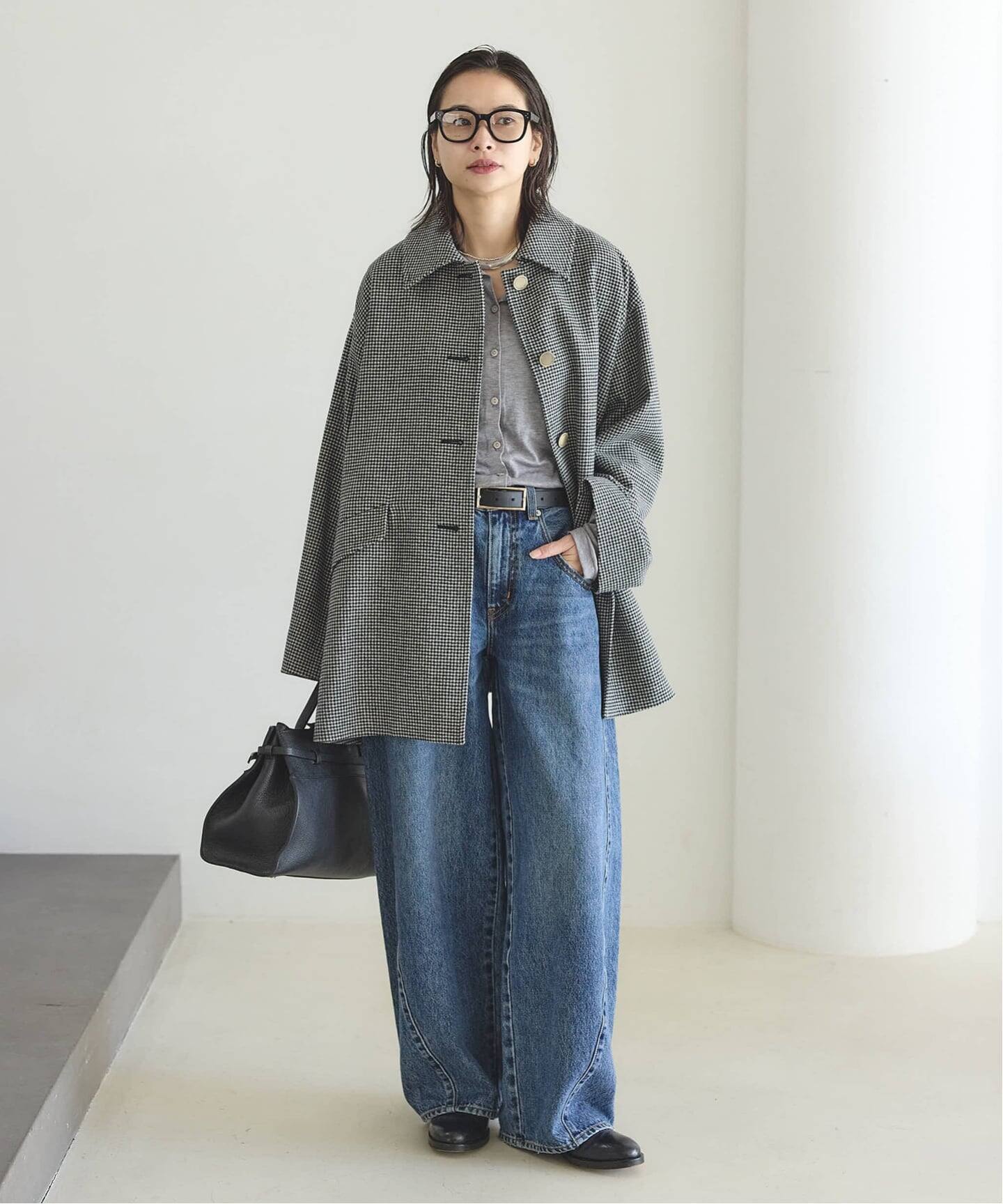 別注【TRADITIONAL WEATHERWEAR】LINTON JS MIDDLE CHECK（ステン