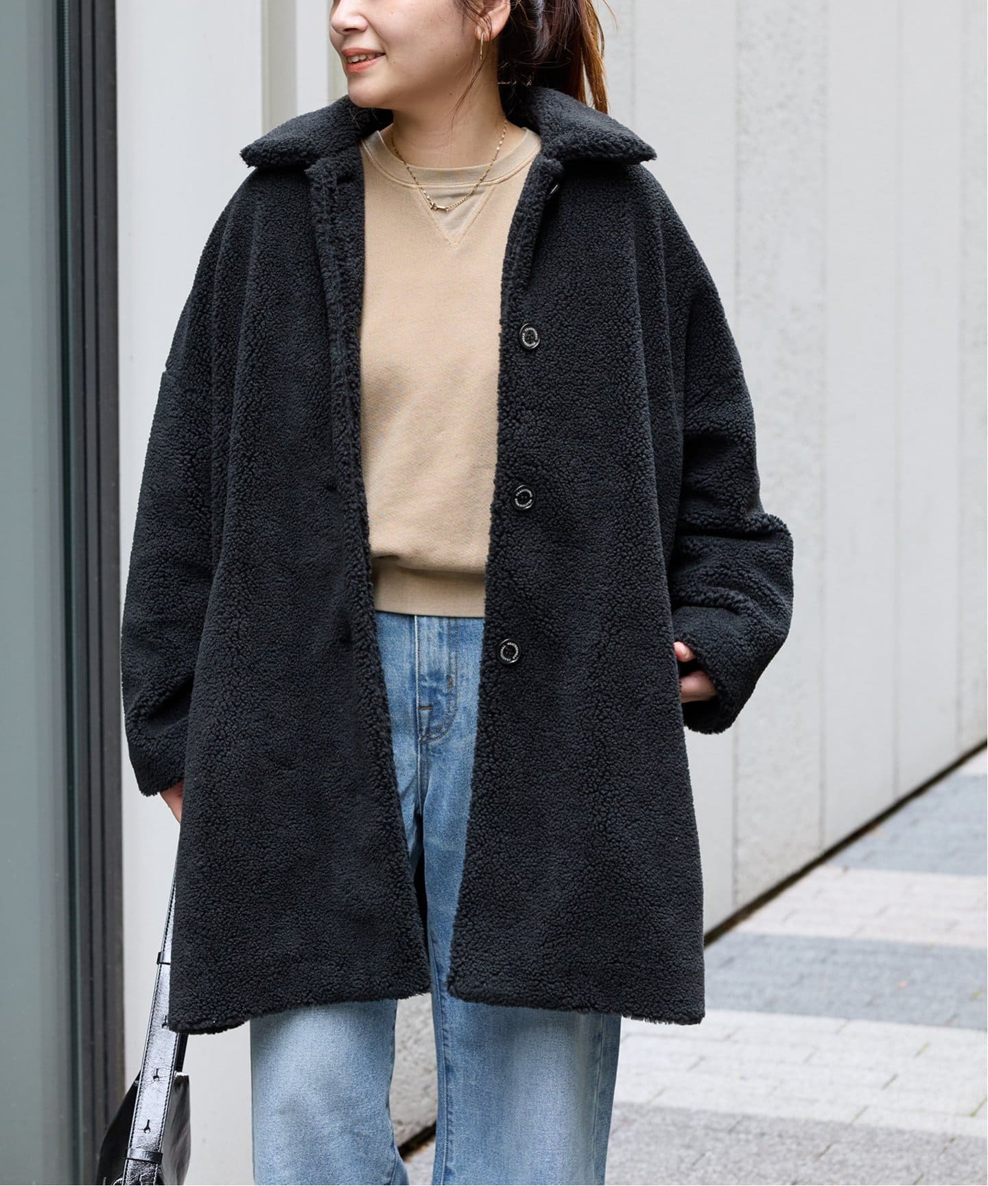 TRADITIONAL WEATHERWEAR】 MALTON ECO FUR（ボア・フリース