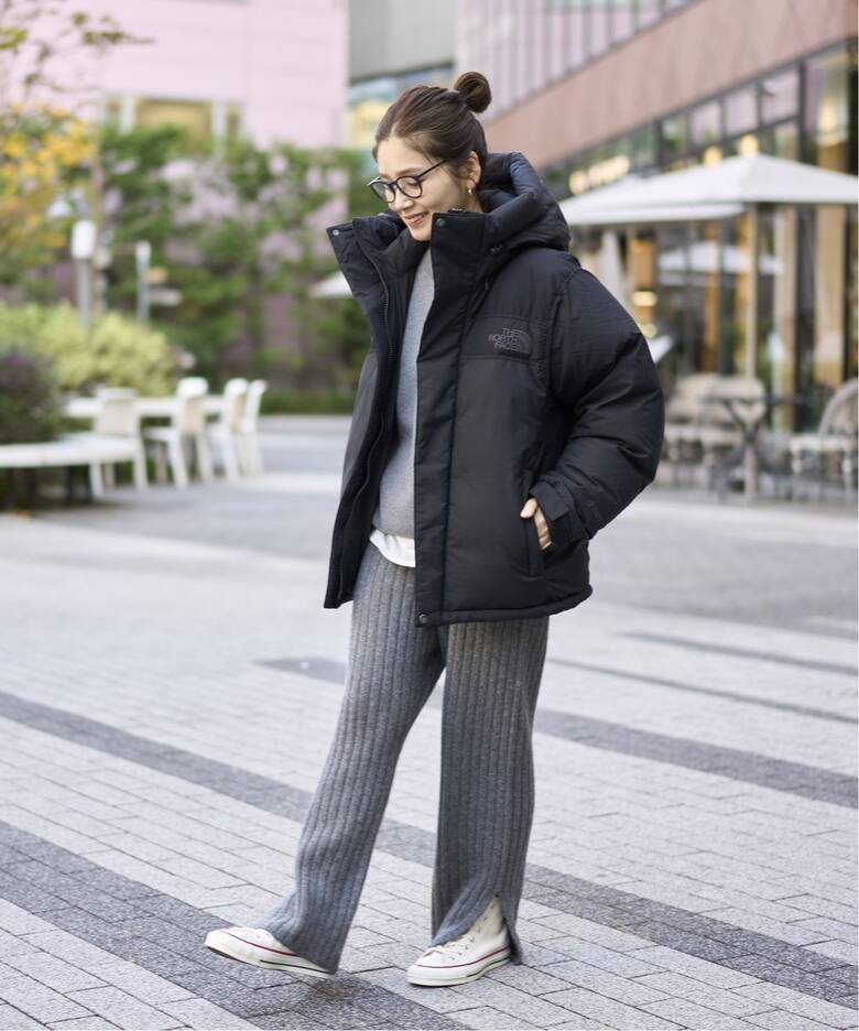 追加》【THE NORTH FACE】 Alteration Baffs Jacket：ダウンジャケット 