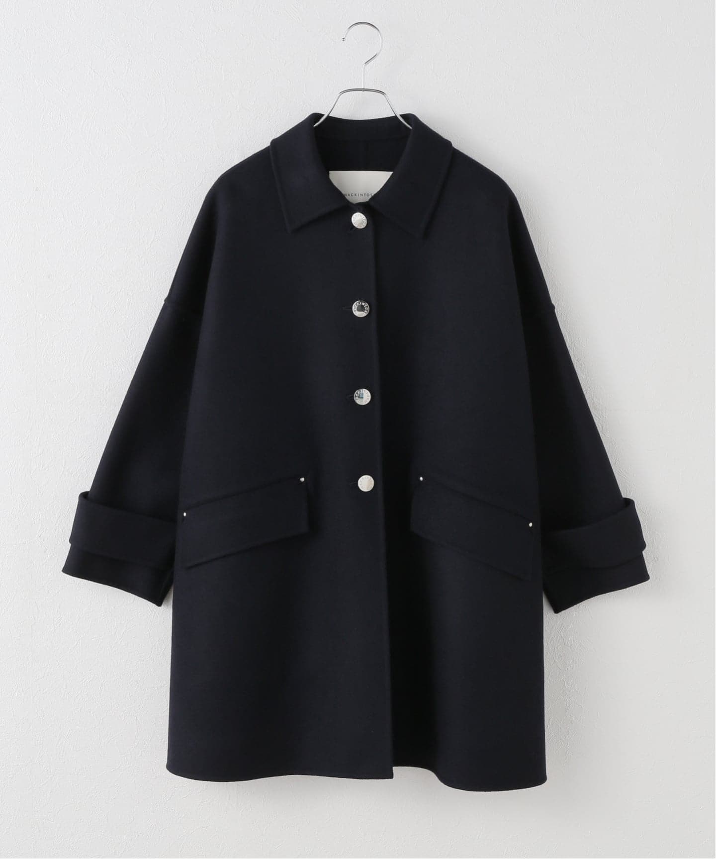 ジャーナルスタンダード別注マッキントッシュ humbie 黒 別注》【MACKINTOSH】HUMBIE LONG EX：コート（その他ブルゾン