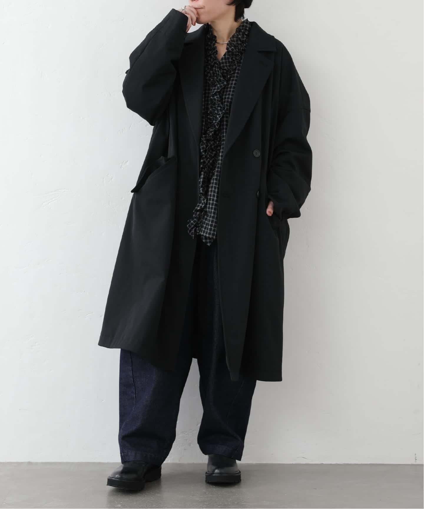 サキソニーナカワタ Wブレストコート（その他ブルゾン／アウター