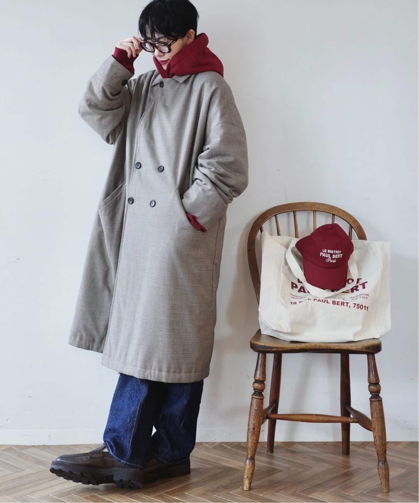 サキソニーナカワタ Wブレストコート（その他ブルゾン／アウター