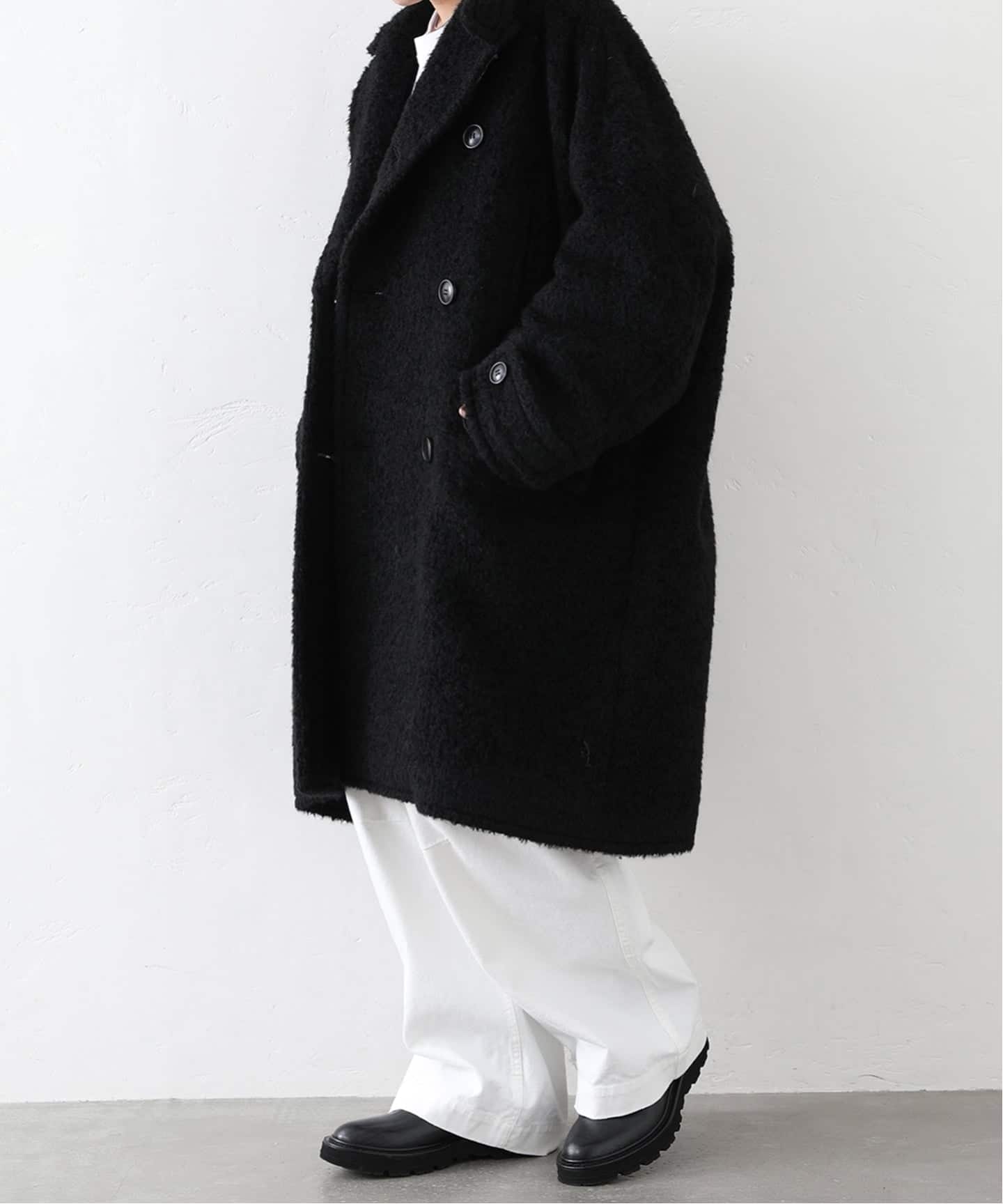 モヘヤシープ P-コート（ピーコート）｜journal standard luxe