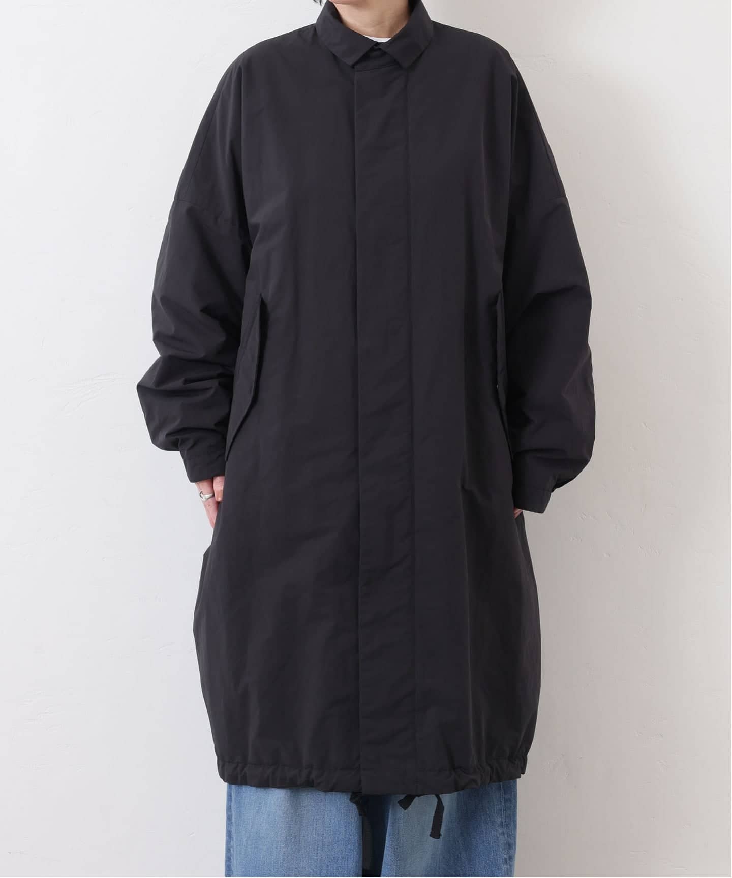 ウェザースタンドカラーコート（中綿・キルティング）｜journal