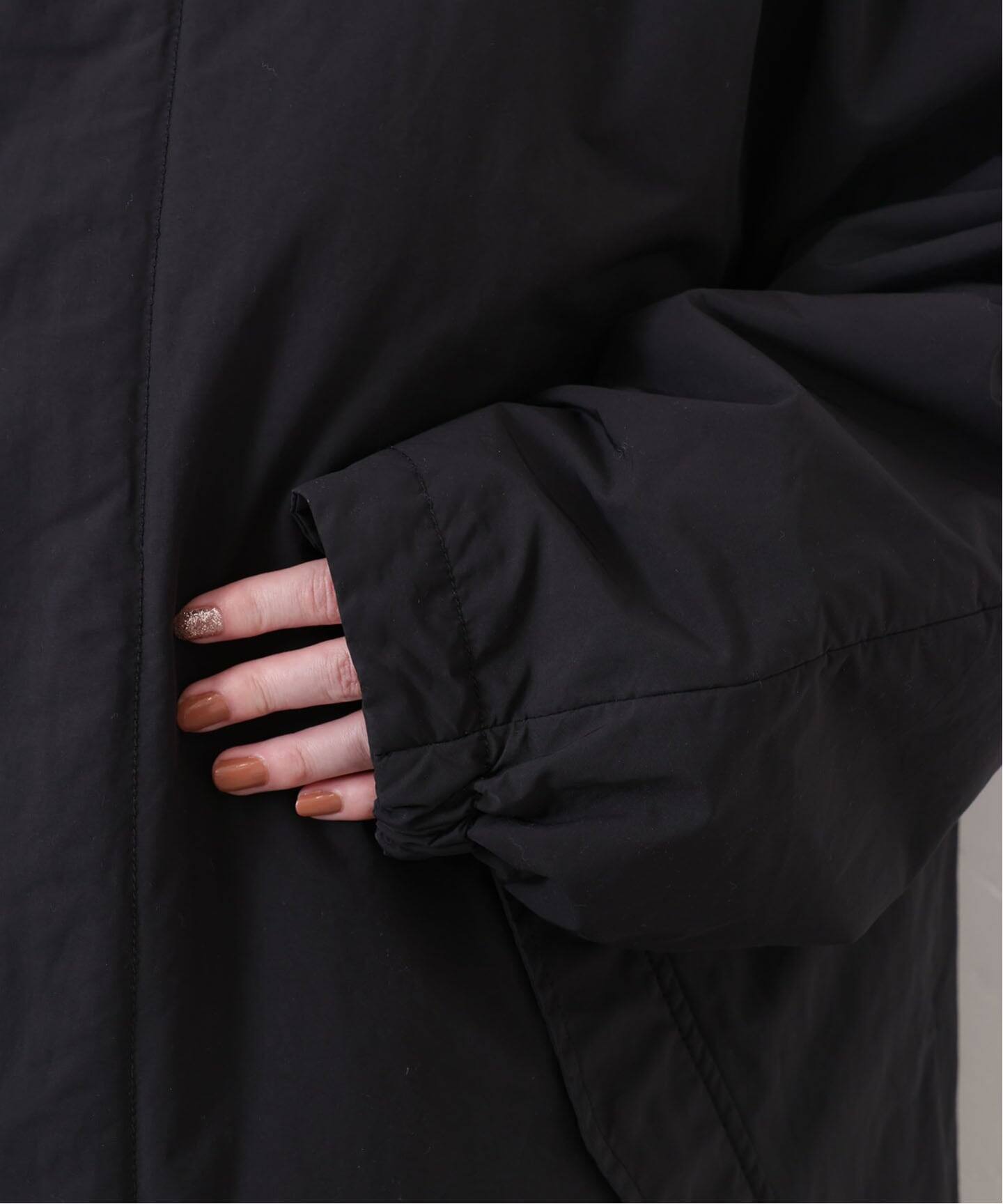 ウェザースタンドカラーコート（中綿・キルティング）｜journal