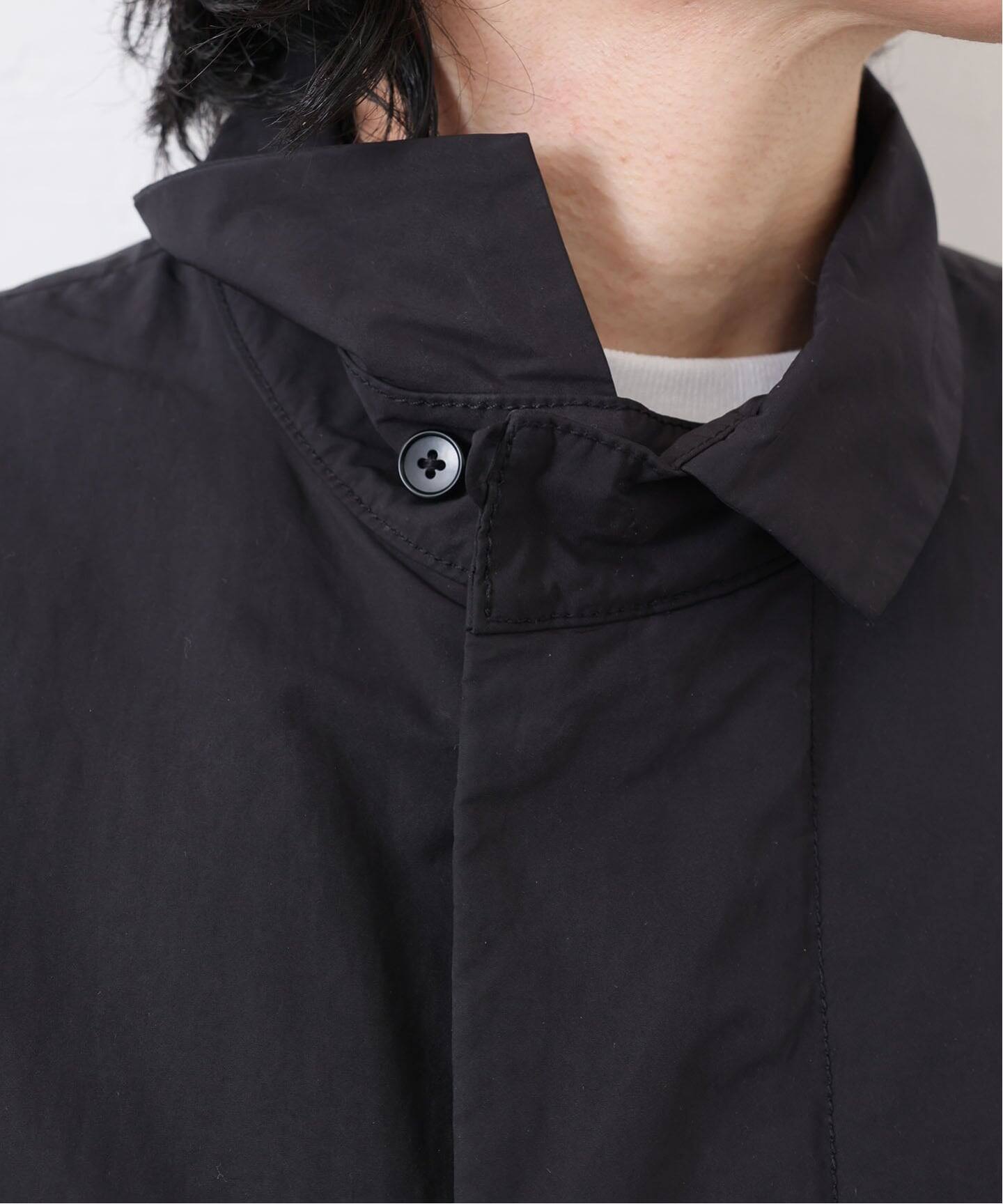 ウェザースタンドカラーコート（中綿・キルティング）｜journal