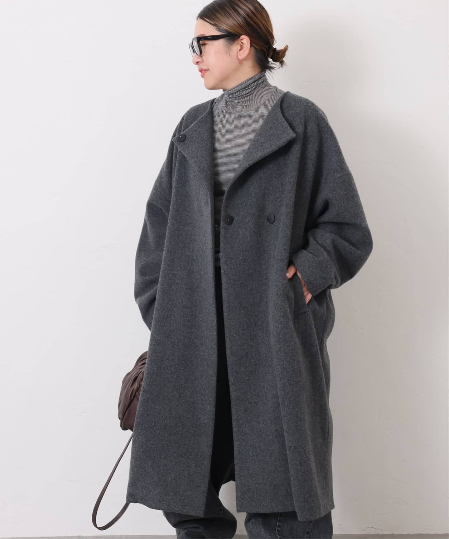 パイルモッサコート（ノーカラーコート）｜journal standard luxe