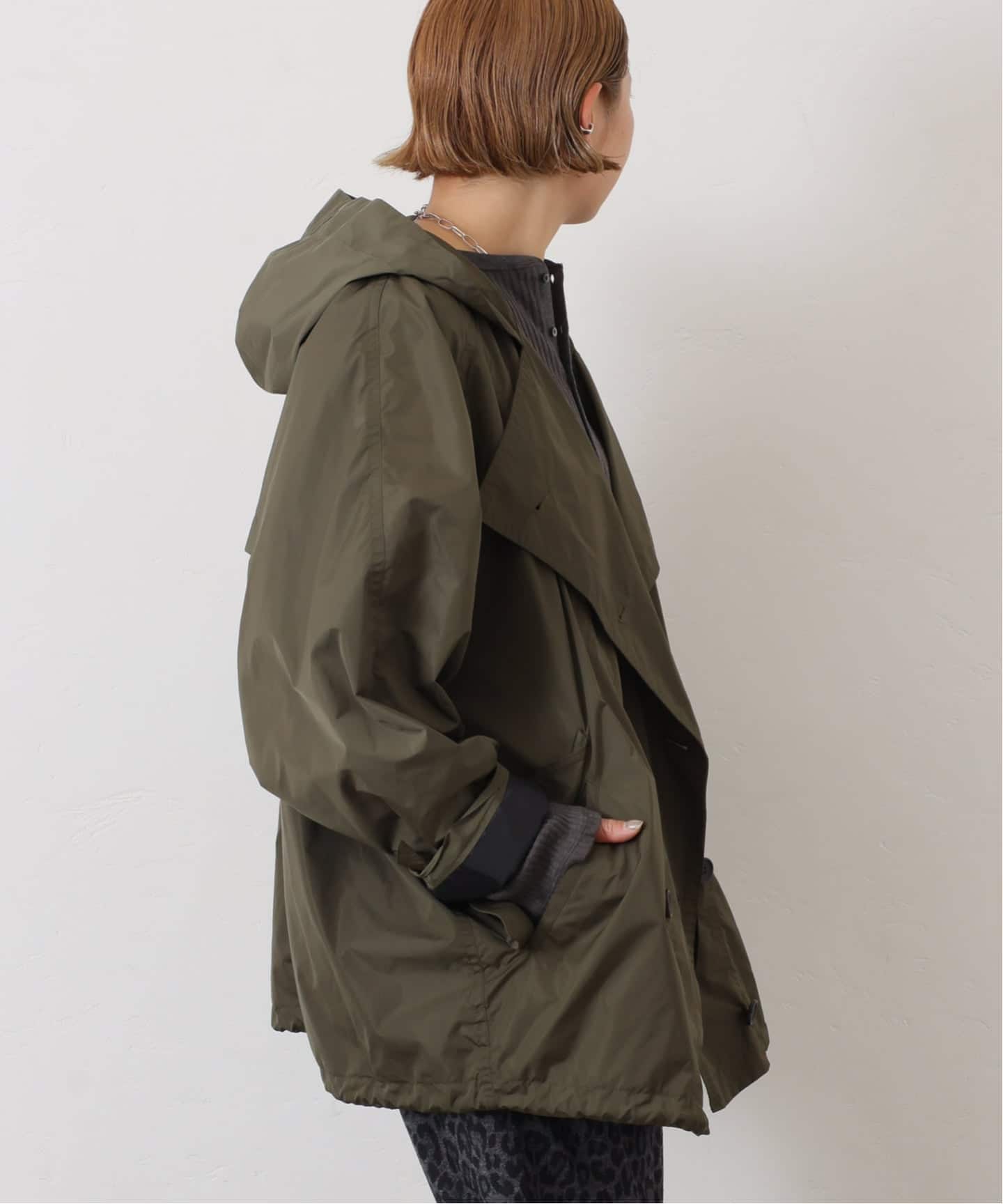 ナイロンハーフコート（フードコート）｜journal standard luxe