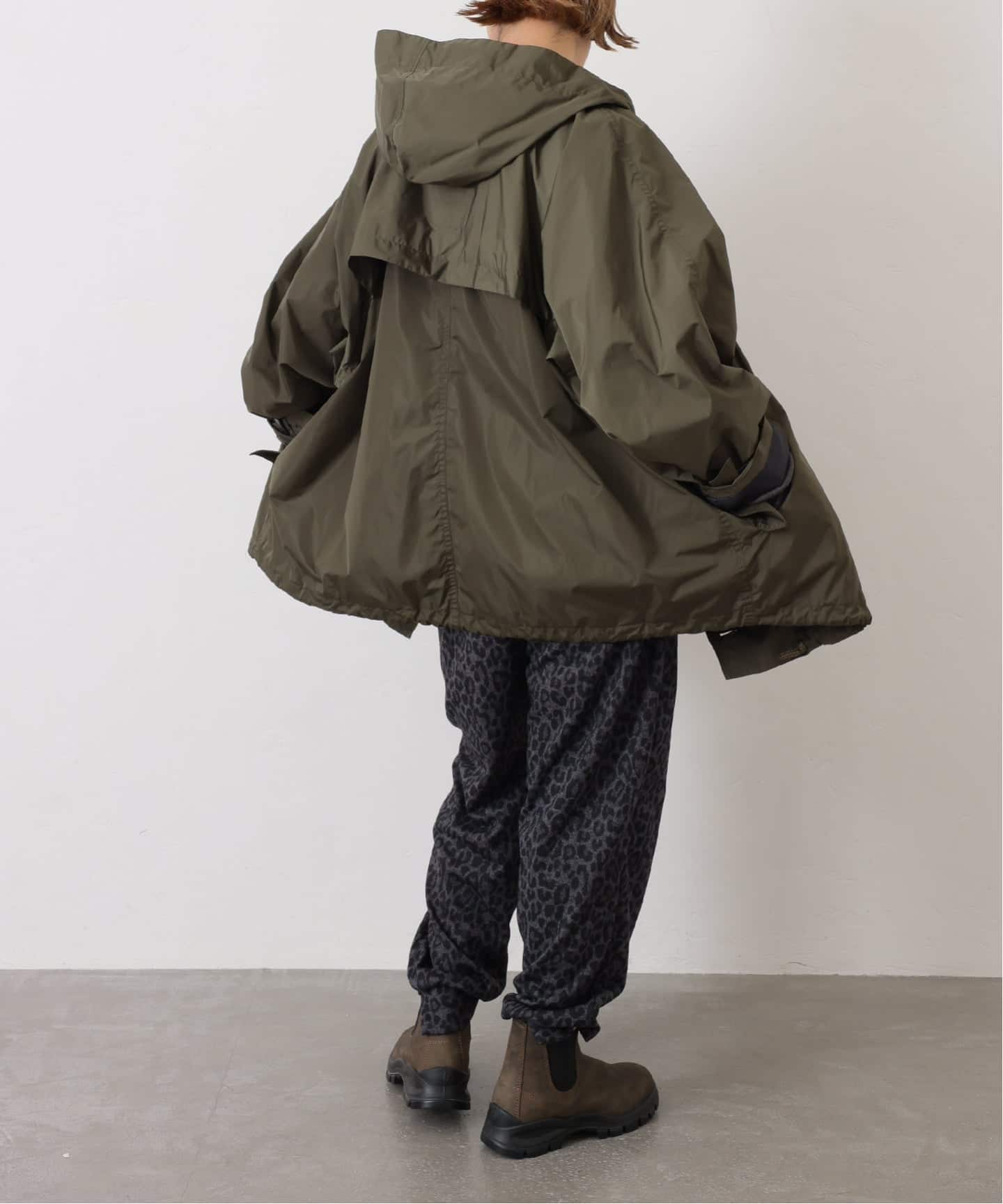 予約》ナイロンハーフコート（フードコート）｜journal standard luxe