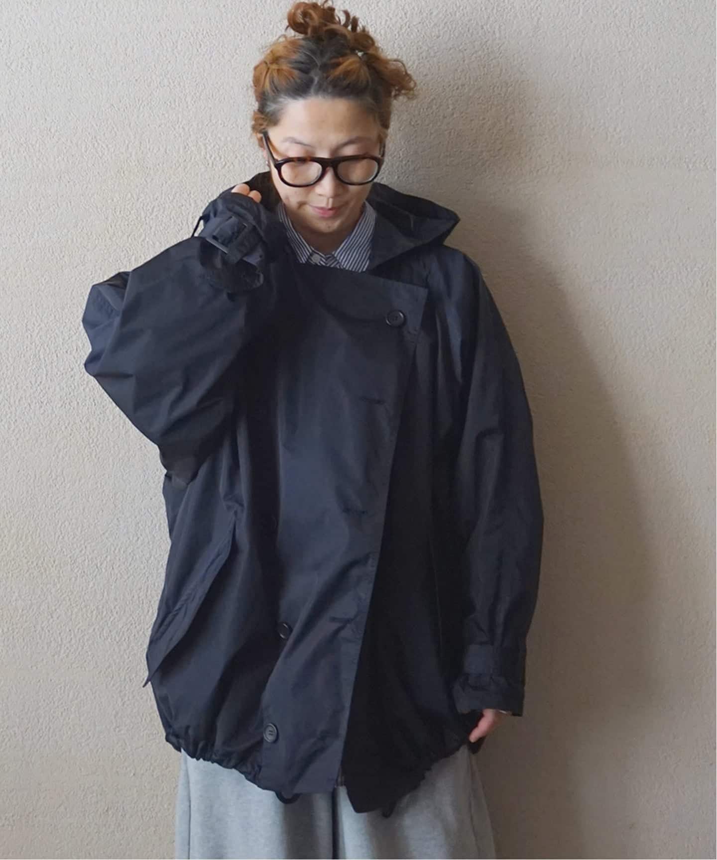 ナイロンハーフコート（フードコート）｜journal standard luxe