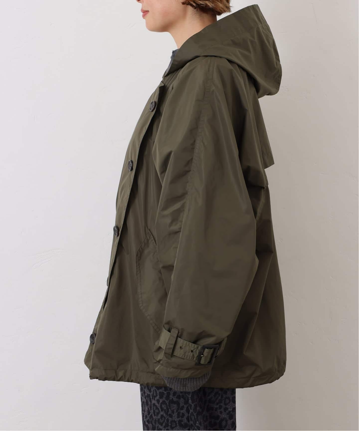 予約》ナイロンハーフコート（フードコート）｜journal standard luxe