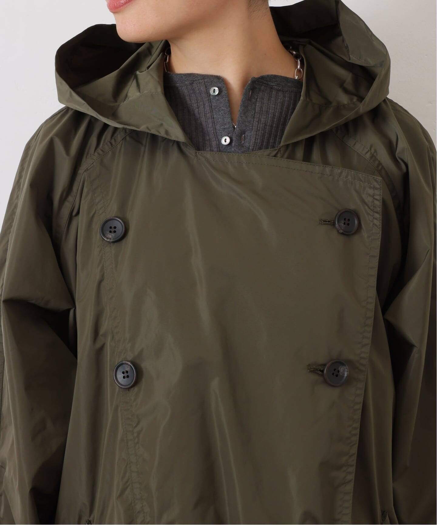 ナイロンハーフコート（フードコート）｜journal standard luxe