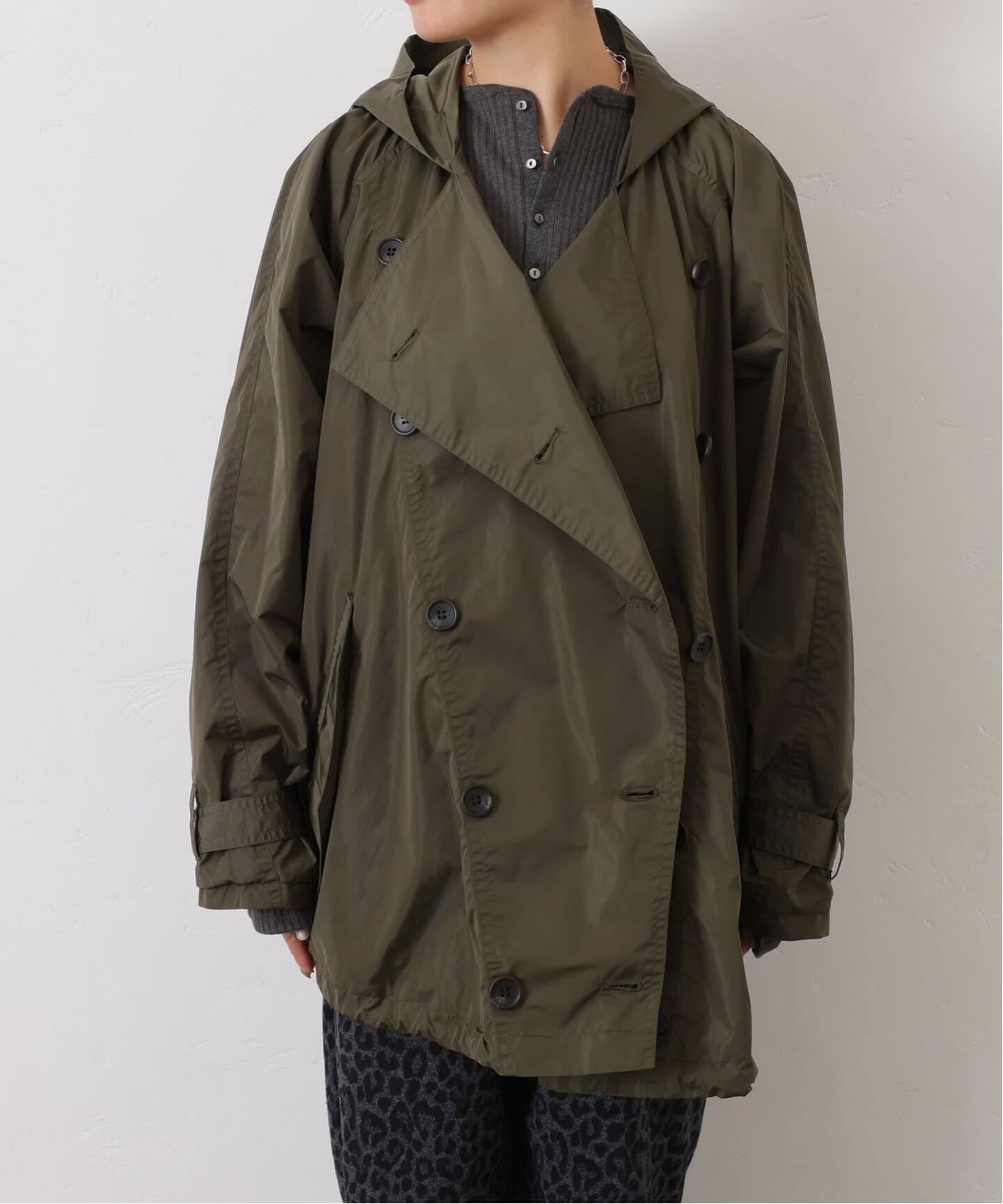 ナイロンハーフコート（フードコート）｜journal standard luxe