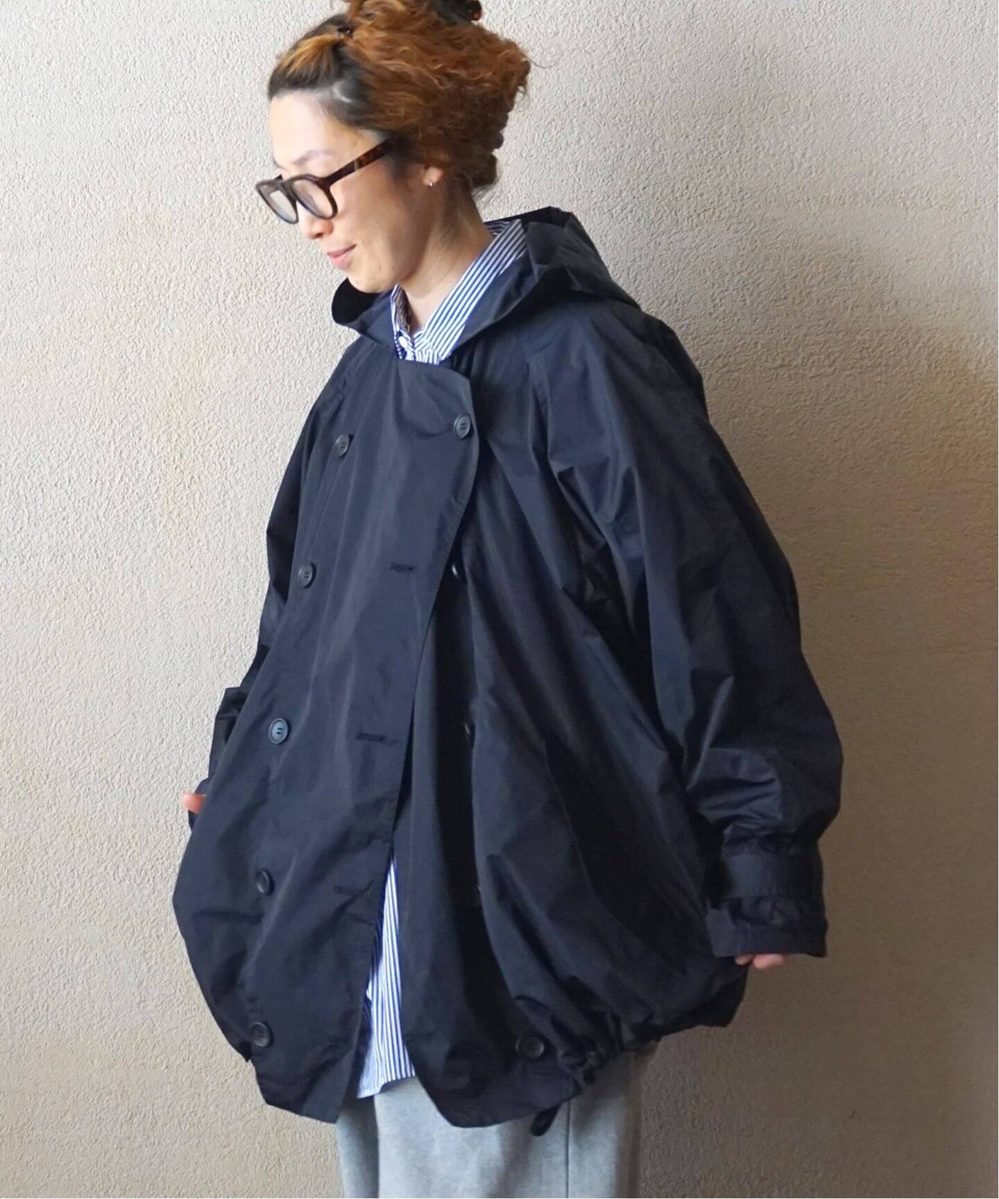 ナイロンハーフコート（フードコート）｜journal standard luxe 