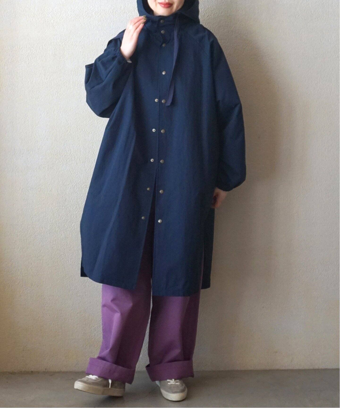 コットンナイロンハーフcoat（フードコート）｜journal standard luxe 