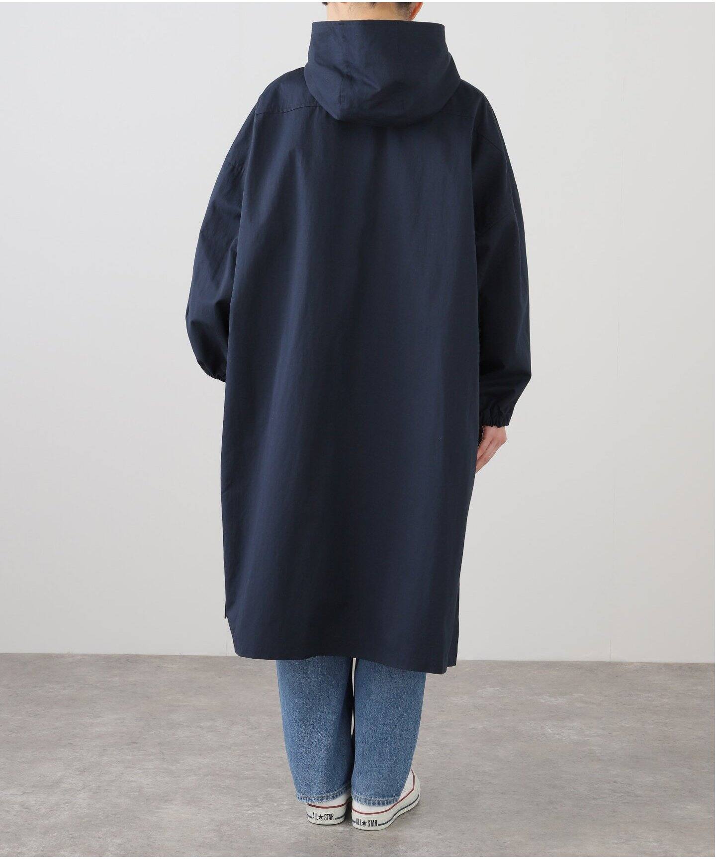コットンナイロンハーフcoat（フードコート）｜journal standard luxe 
