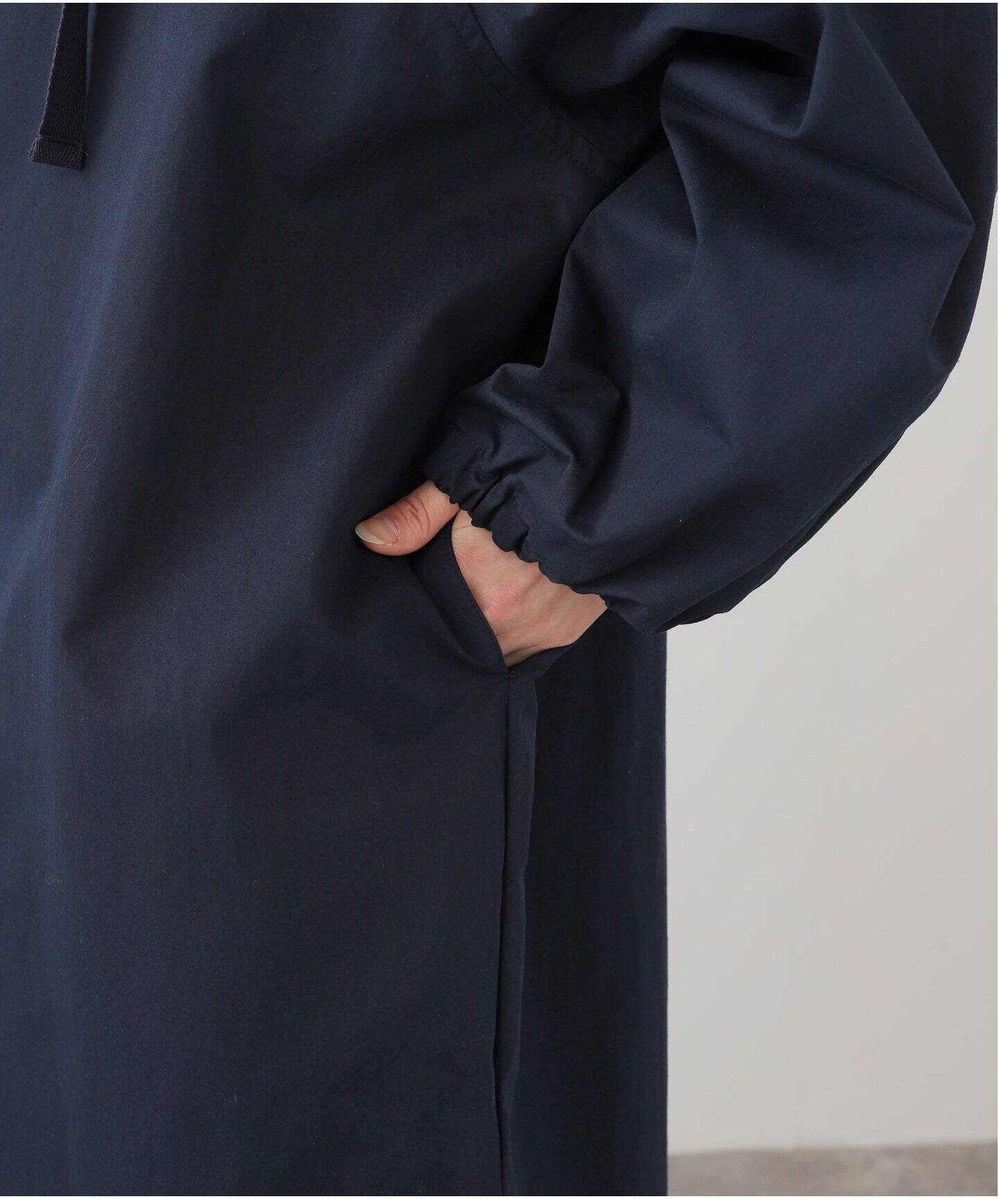コットンナイロンハーフcoat（フードコート）｜journal standard luxe 