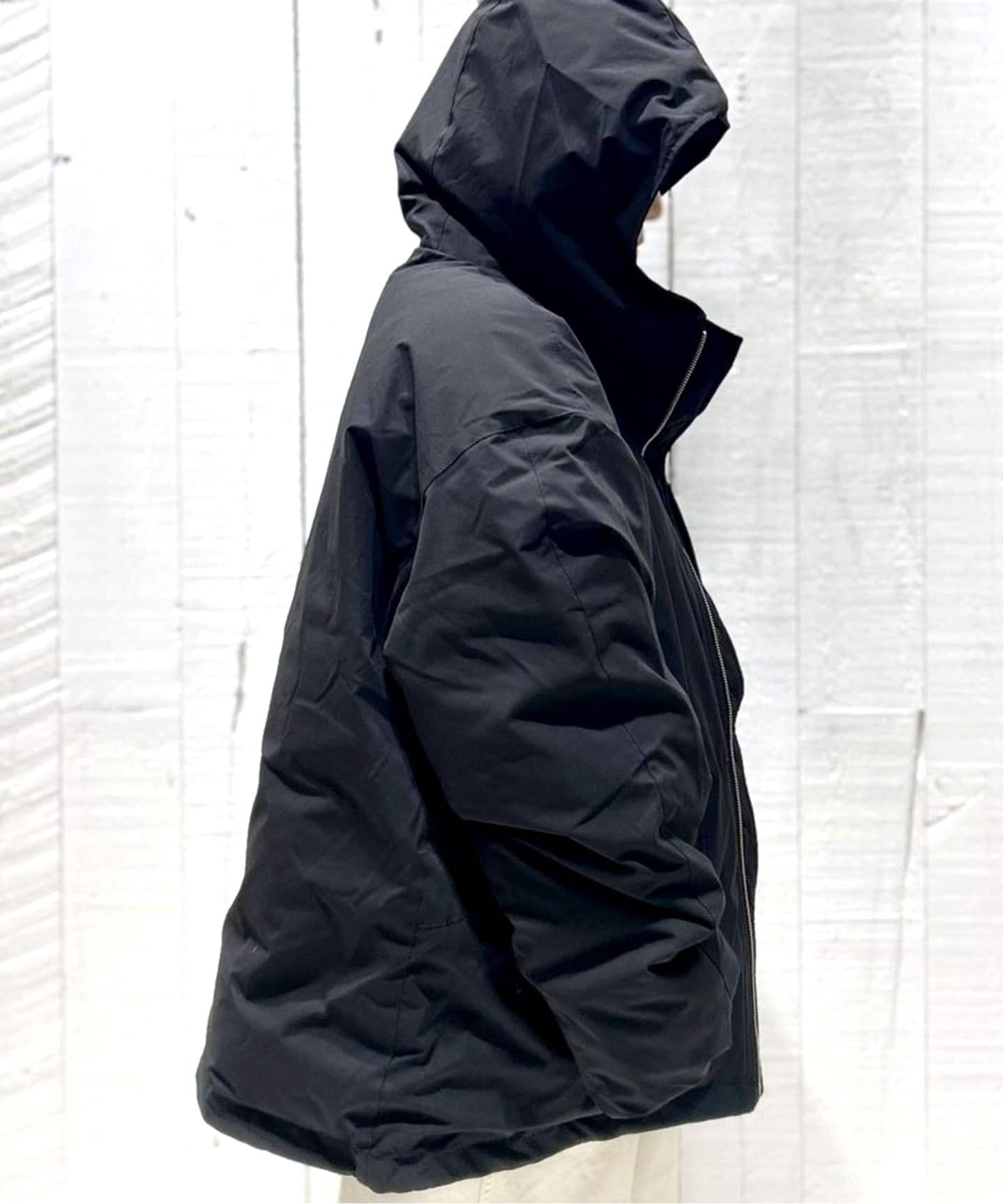 miffew ダウンベスト ホワイト サイズ1 miffew】HOODED DOWN JACKET（ダウン・中綿ベスト）｜journal standard