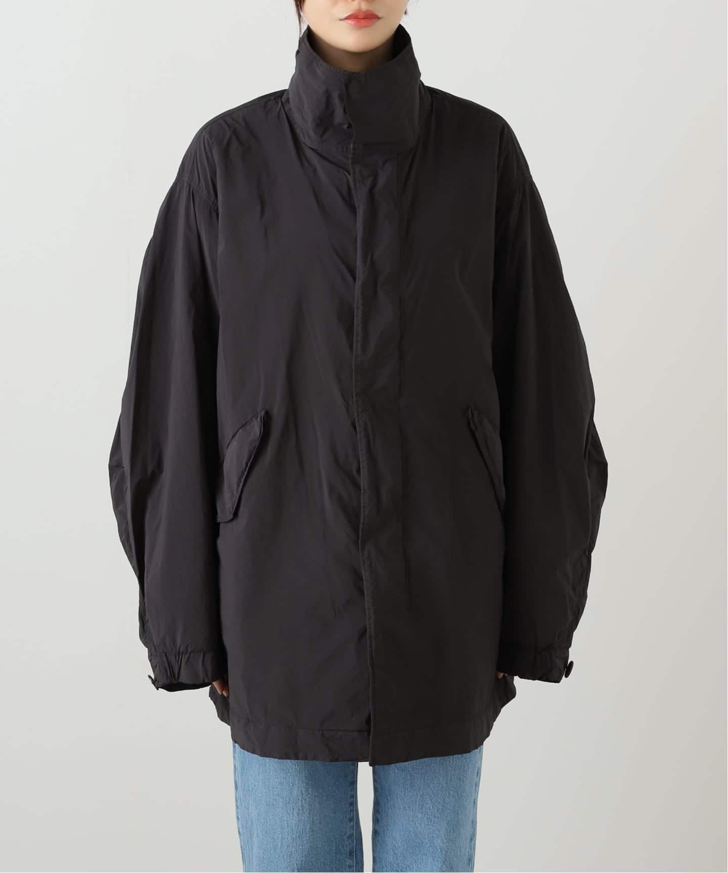 ATON】 AIR WEATHER SHORT MODS COAT（モッズコート）｜journal