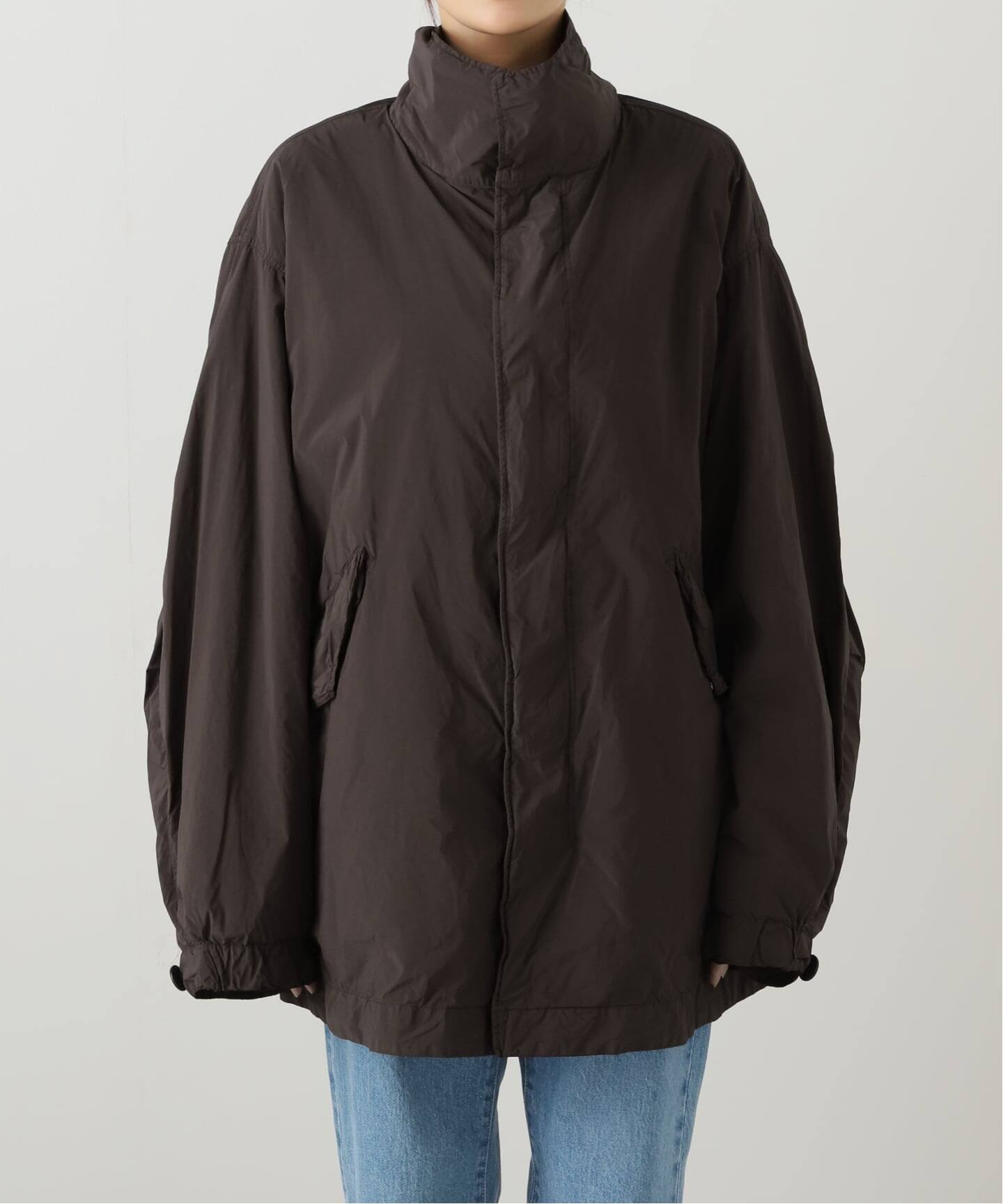 ATON short mods coat 4 ブラウン　最終 ATON - Air Weather Short Mods Coat -コート-（Brown