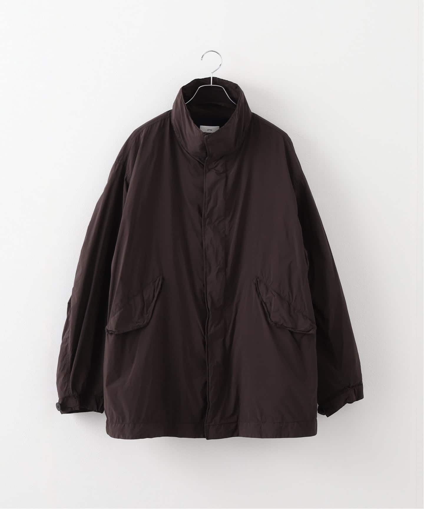 ATON short mods coat 4 ブラウン　最終 AIR WEATHER SHORT MODS COAT | ATON(エイトン) / アウター