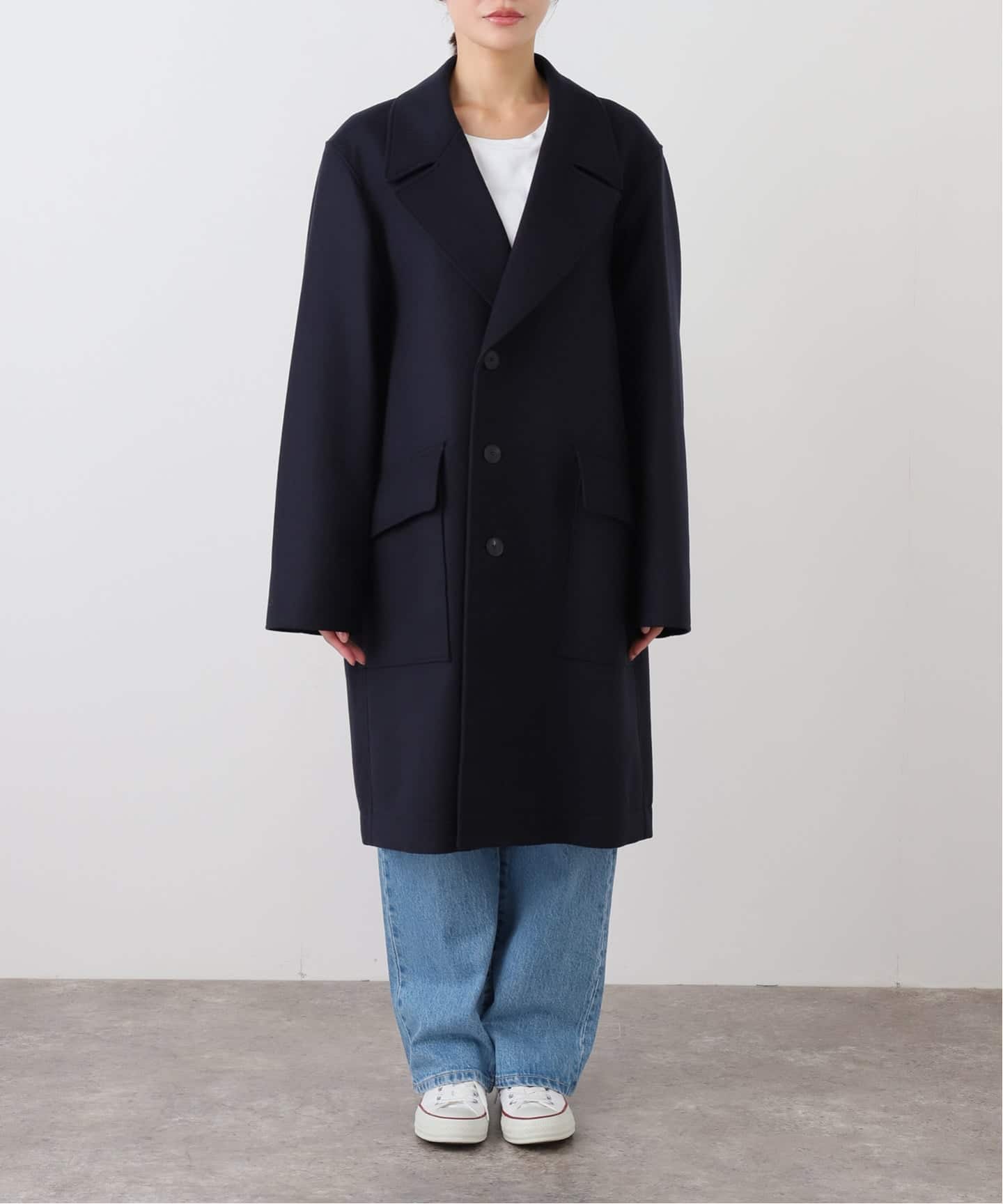 ATON】SUPER 160S DOUBLE COAT（その他ブルゾン／アウター）｜journal