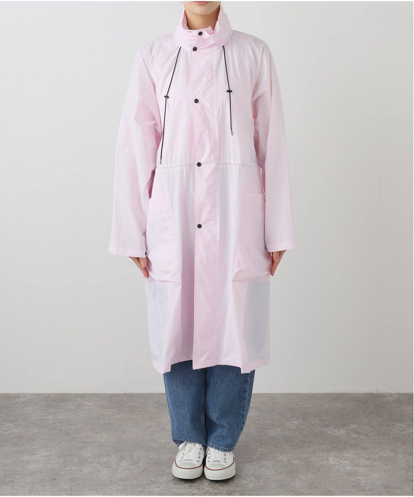 ATON エイトン TRAVEL NYLON カバーオール　ピンク size2 ATON エイトン TRAVEL NYLON カバーオールピンク size2