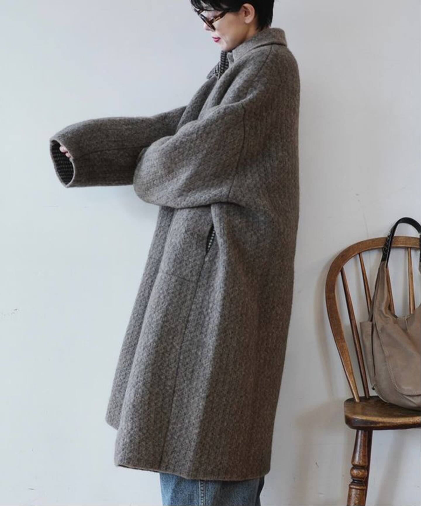 Boboutic】LONG REVERSIBLE COAT（その他ブルゾン／アウター 