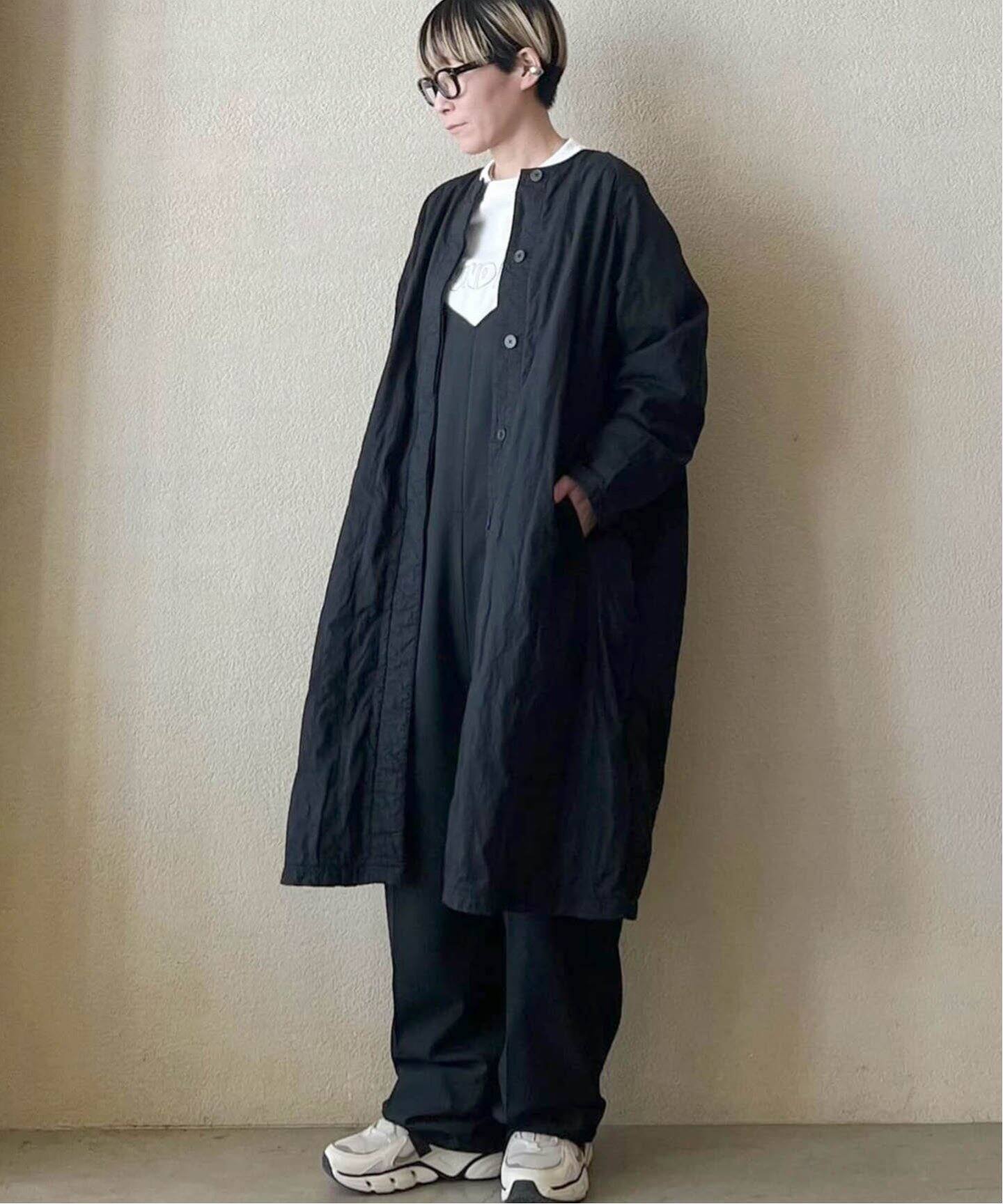 maison de soil /メゾン ド ソイル 】COAT WITH VERTICAL STITCH（ノー  