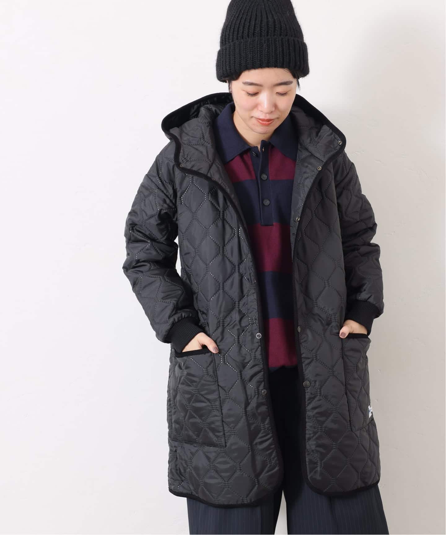 ARMEN】OVERSIZED HOODED COAT（中綿・キルティング）｜journal