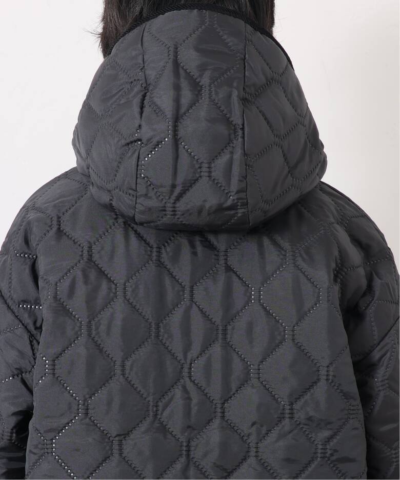 ARMEN】OVERSIZED HOODED COAT（中綿・キルティング）｜journal