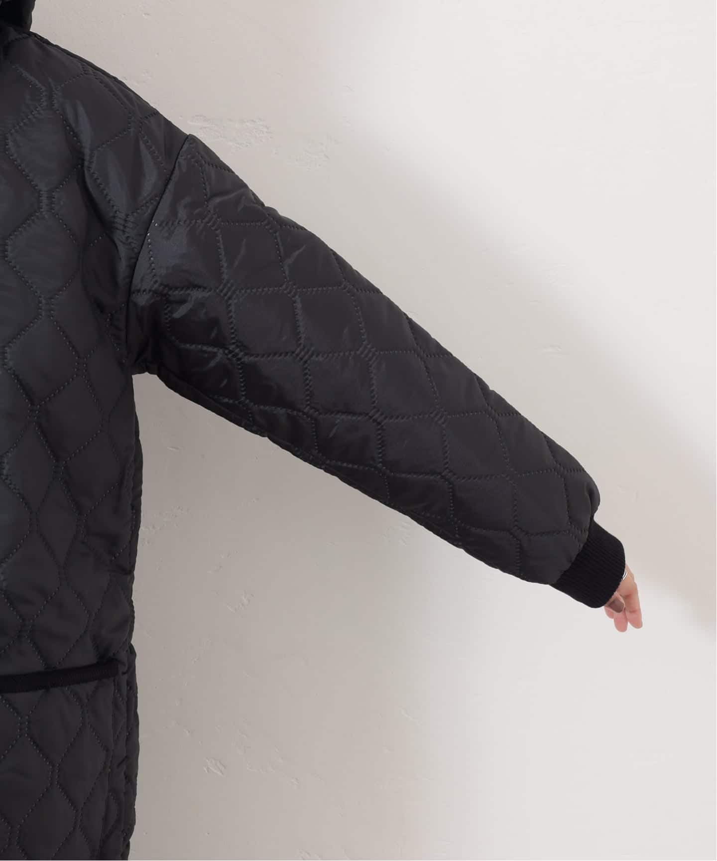ARMEN】OVERSIZED HOODED COAT（中綿・キルティング）｜journal