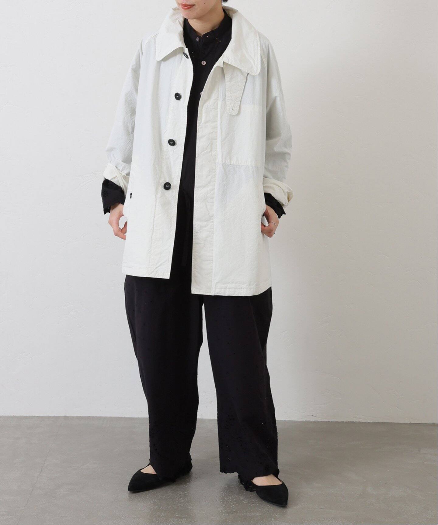 HTS】 COTTON BALMACAAN SHORT COAT（その他ブルゾン／アウター 