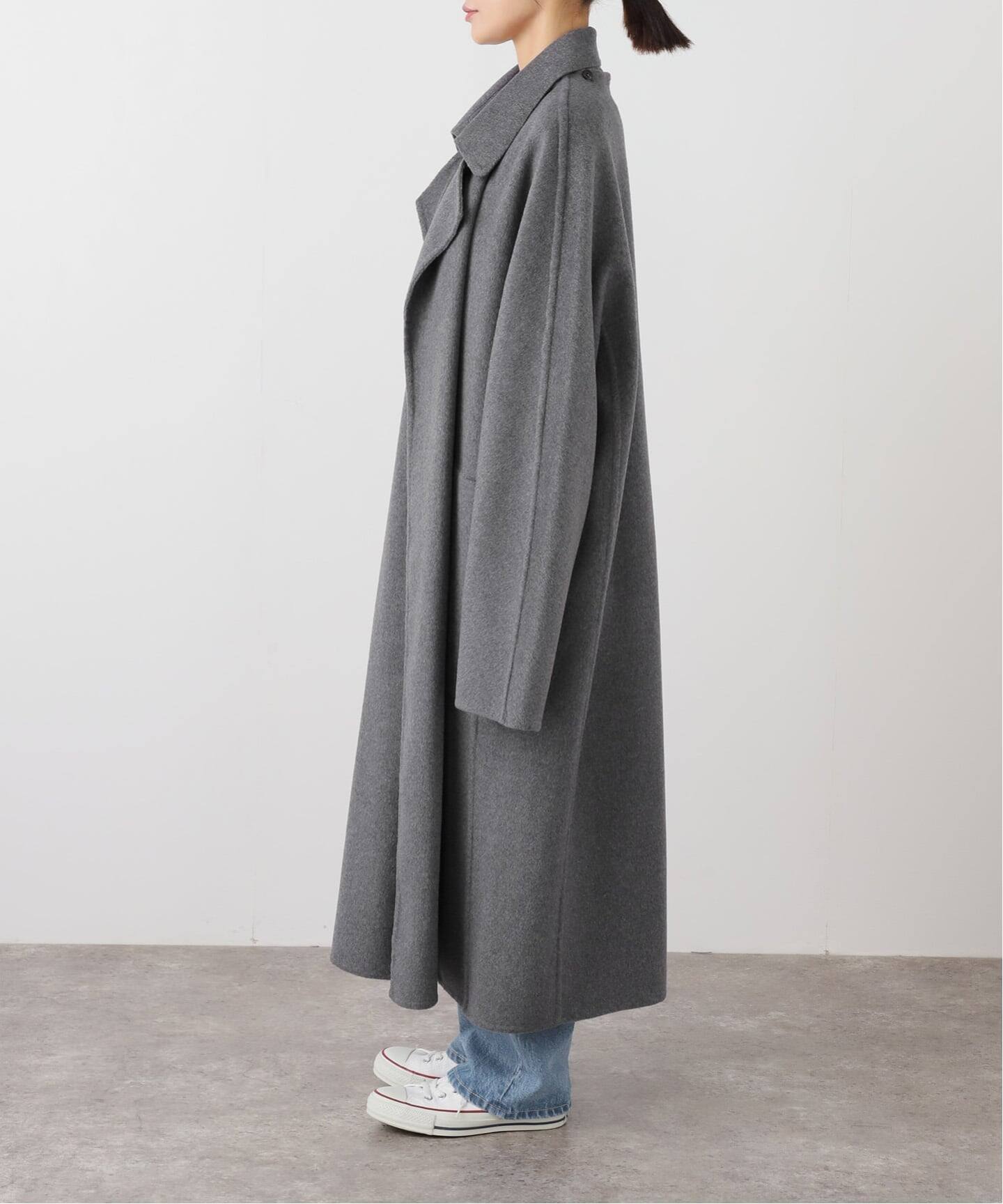 seya.】 DOUBLE FACE MARCEL COAT/SILK BLEND（その他ブルゾン
