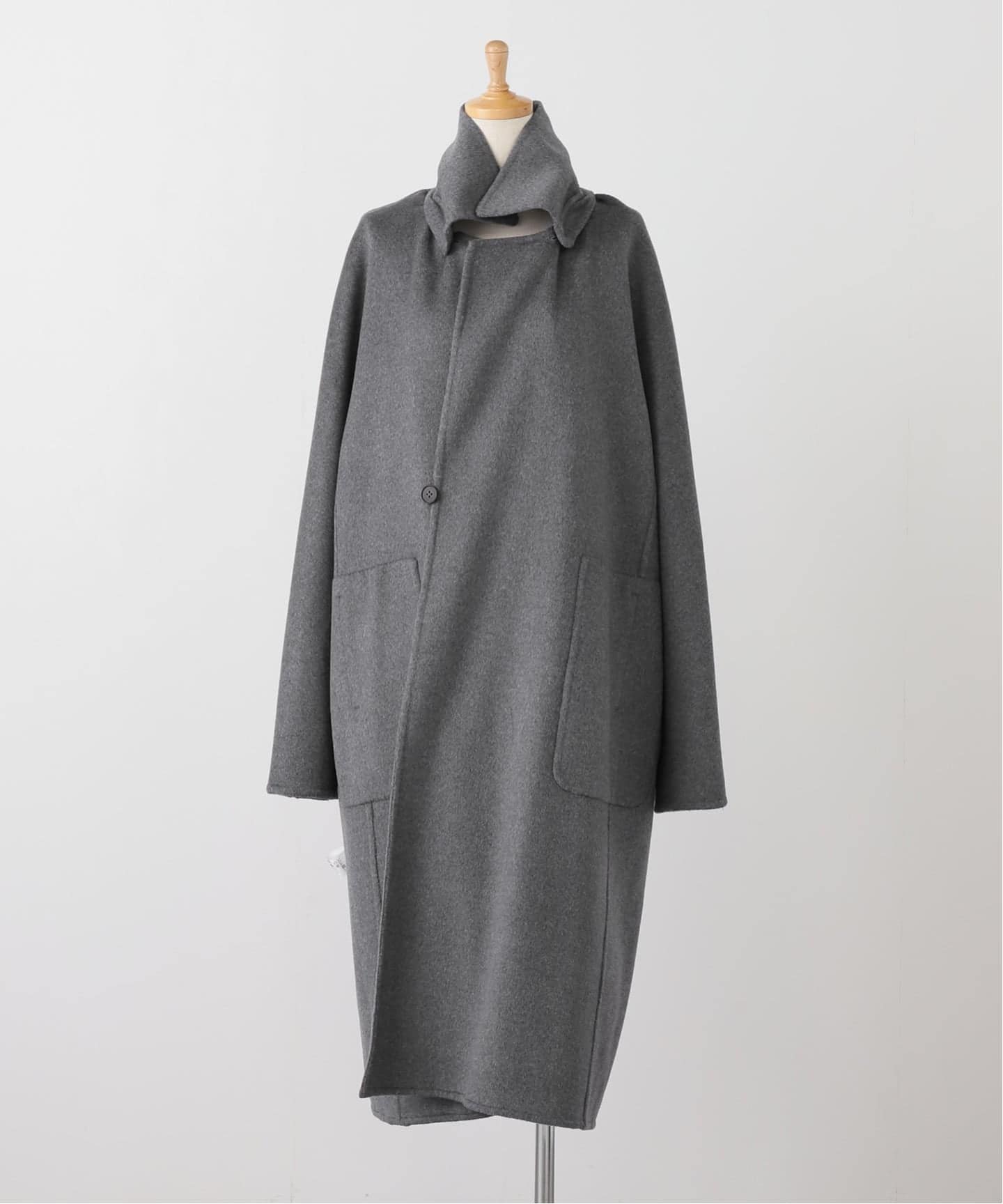 seya.】 DOUBLE FACE MARCEL COAT/SILK BLEND（その他ブルゾン